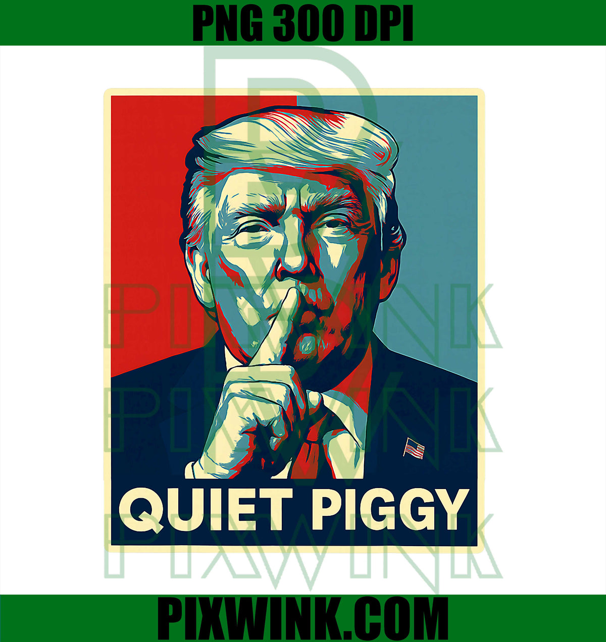 Quiet Piggy PNG, Funny Quiet Piggy PNG