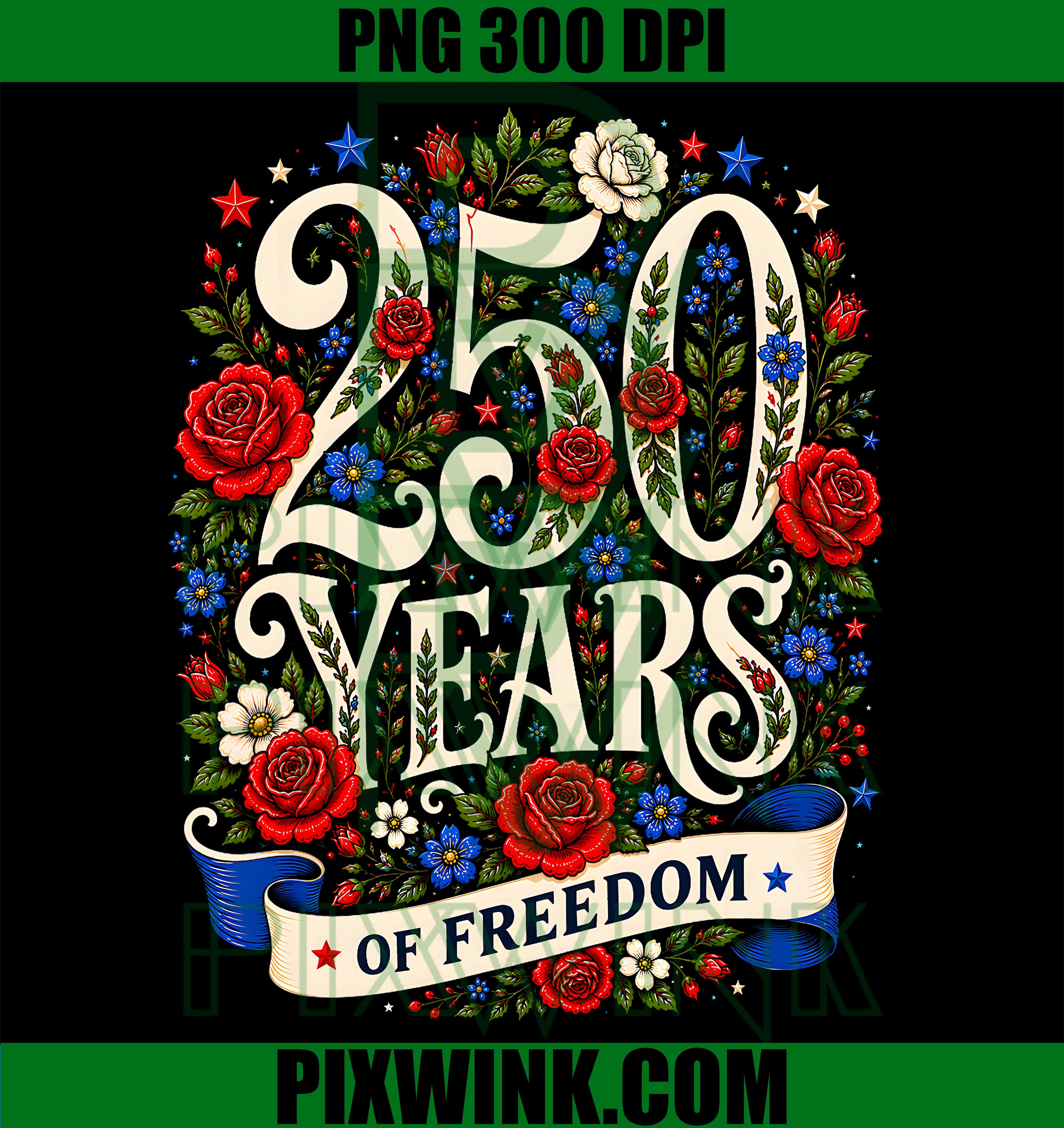 250 Years American PNG, Patriotic USA Flag PNG, 4th July America PNG