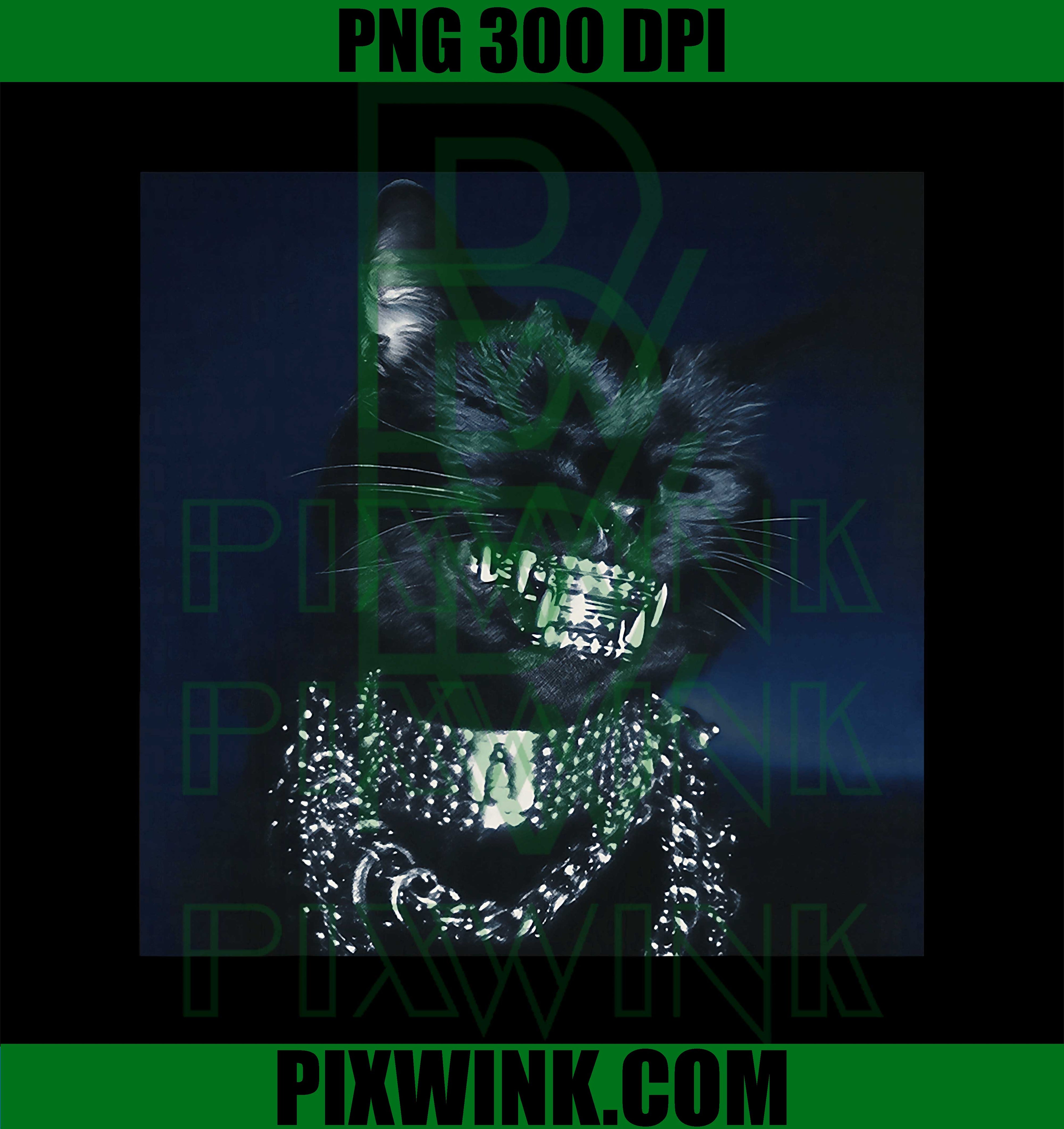 Cat Grillz, Funny Kitten Meme Cat Smiling Brain Rot PNG