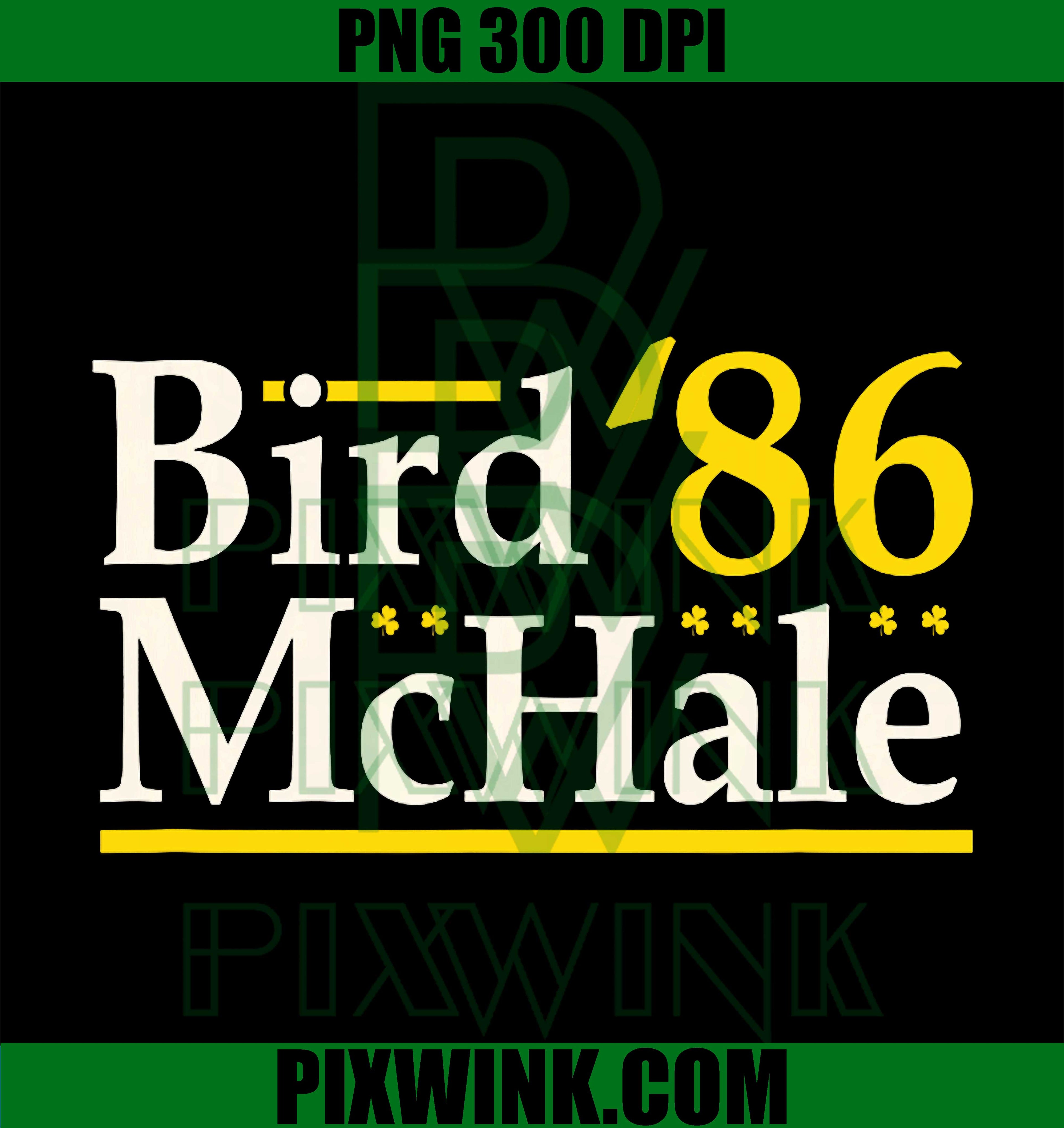 Bird Tee 1986 PNG, Boston Basketball PNG, Larry Legend Retro PNG
