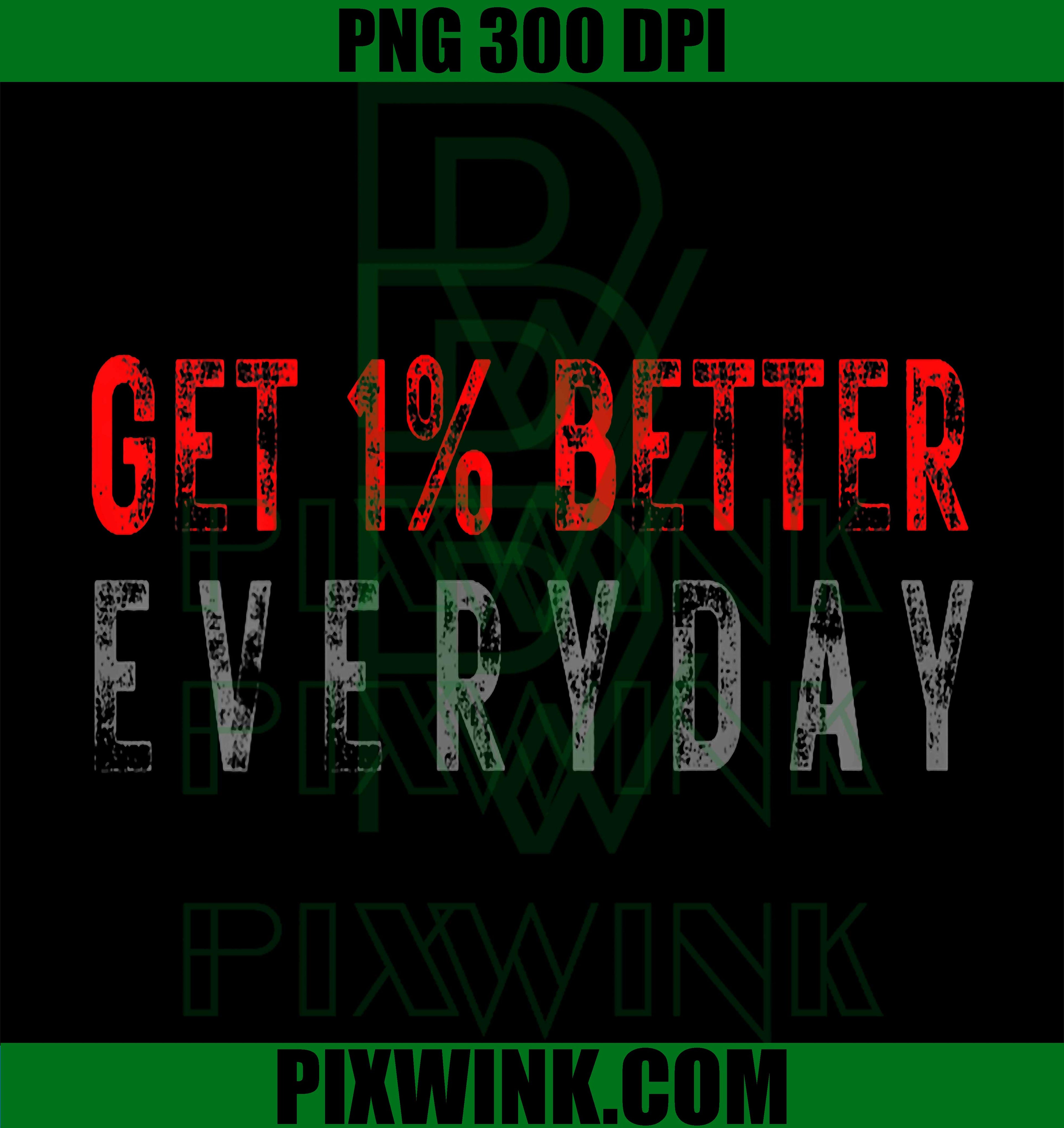 Get 1 Better Every Day PNG, Discipline Builds Champions PNG, Motivational Quote Design PNG