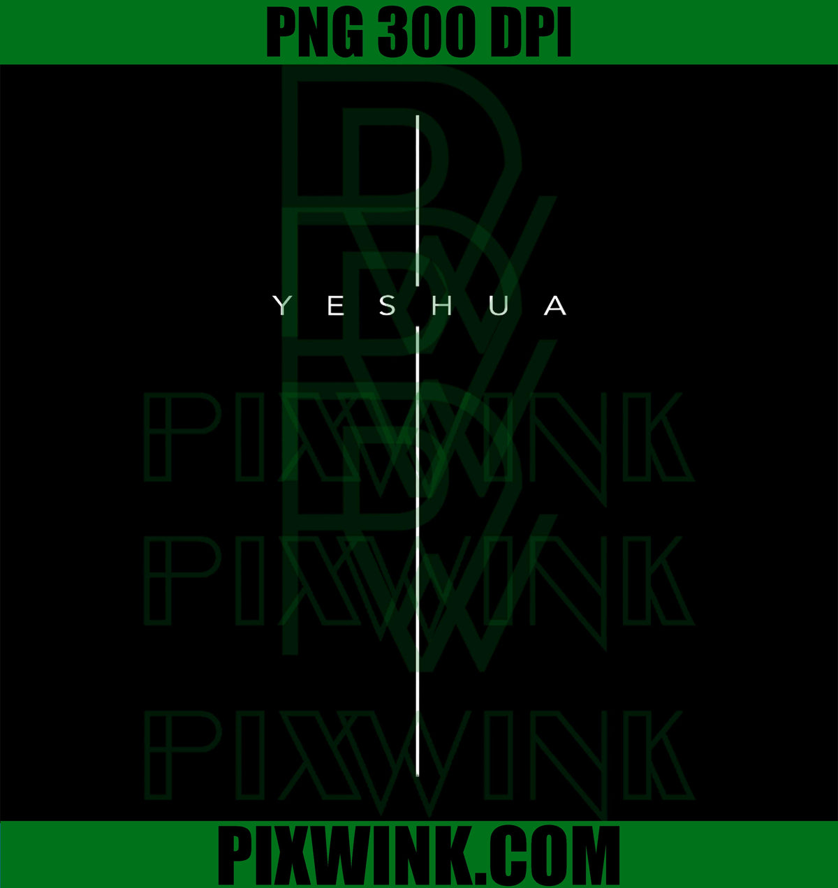 Yeshua Cross Christian Jesus PNG, Bible Verse PNG