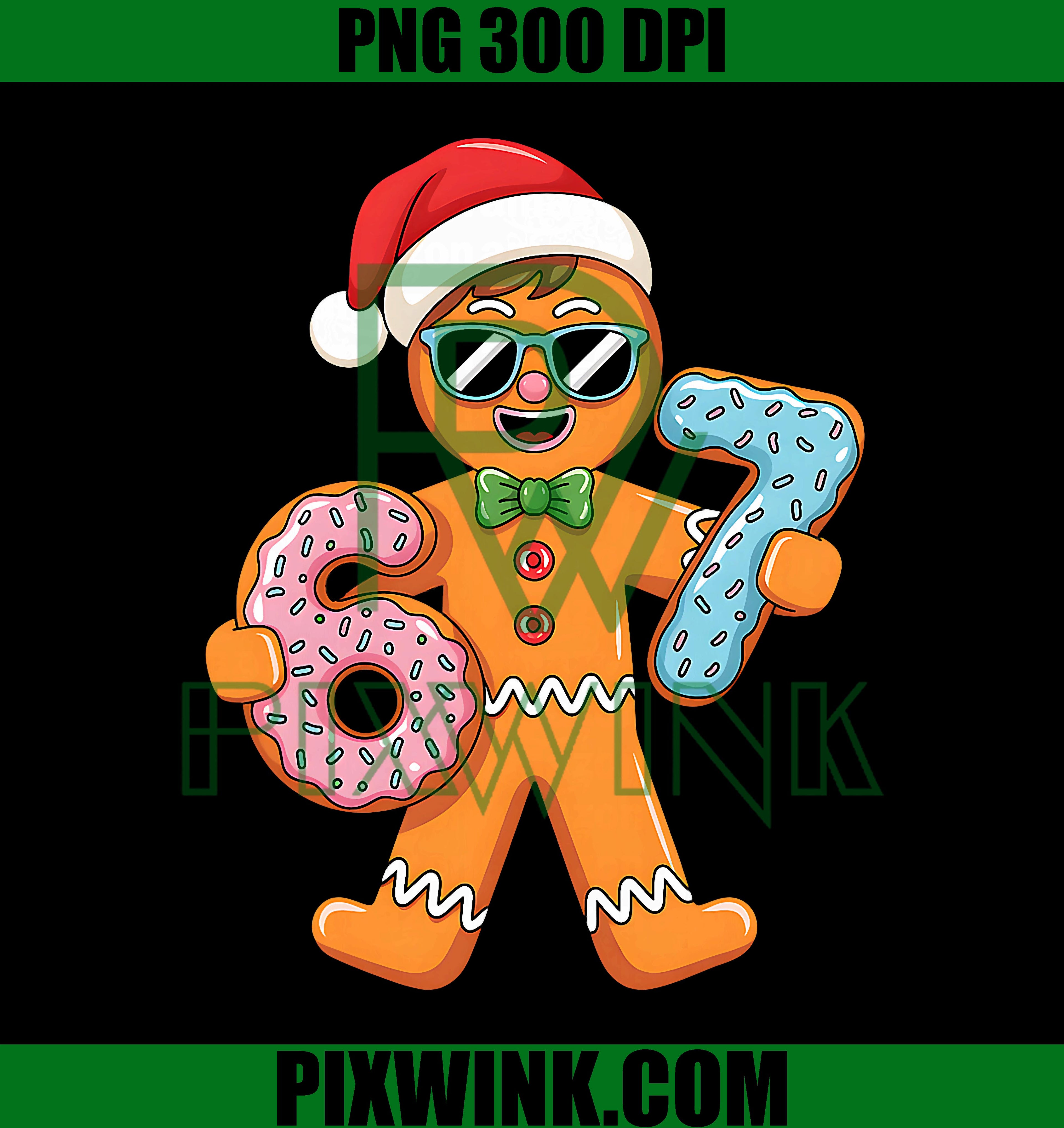 Gingerbread Six Seven  PNG, 