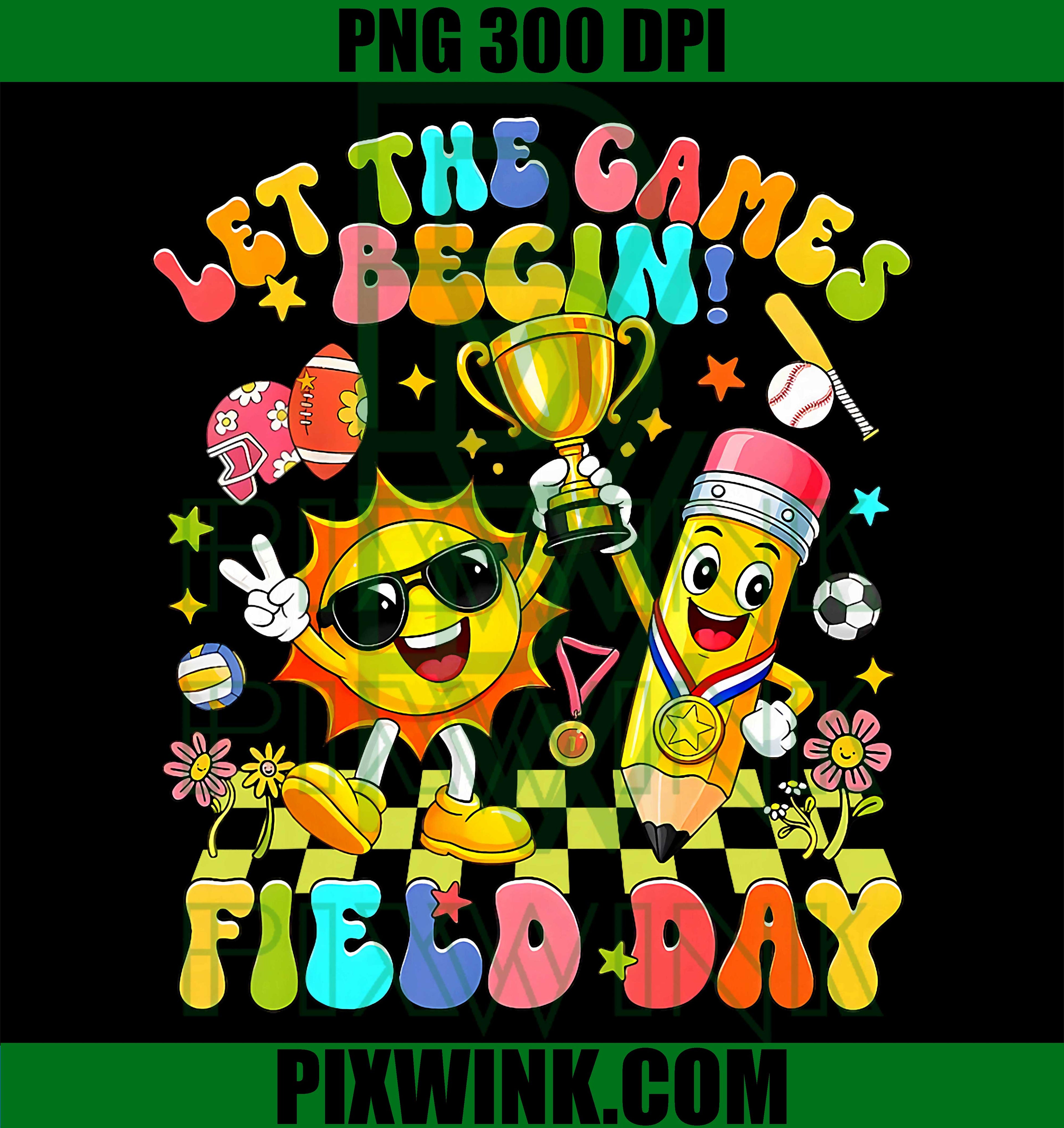 Field Day 2026 PNG, Let The Games Begin PNG School Event Design