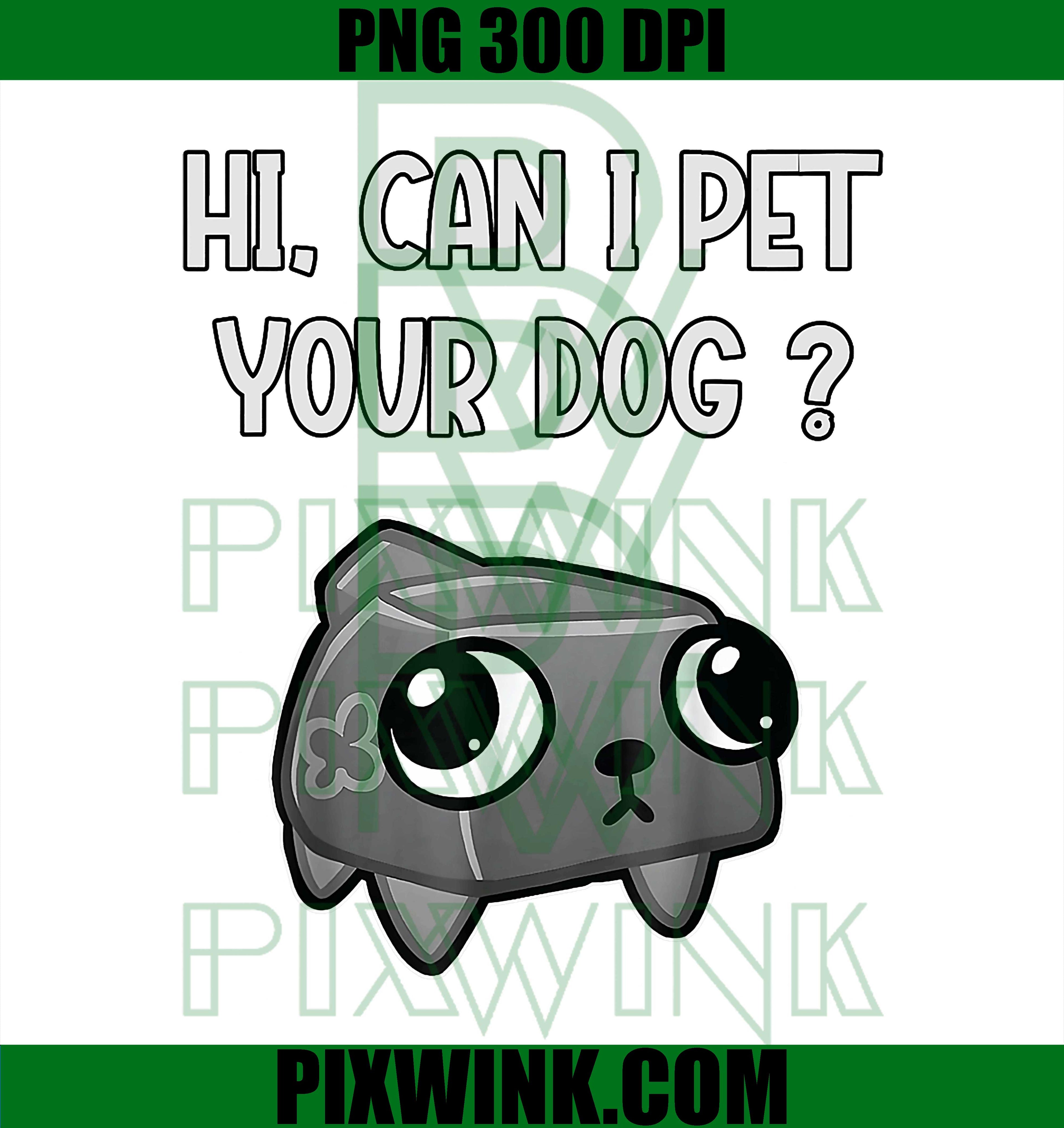 Dandy's World Pebble PNG, Can I Pet Your Dog Dandy's World PNG