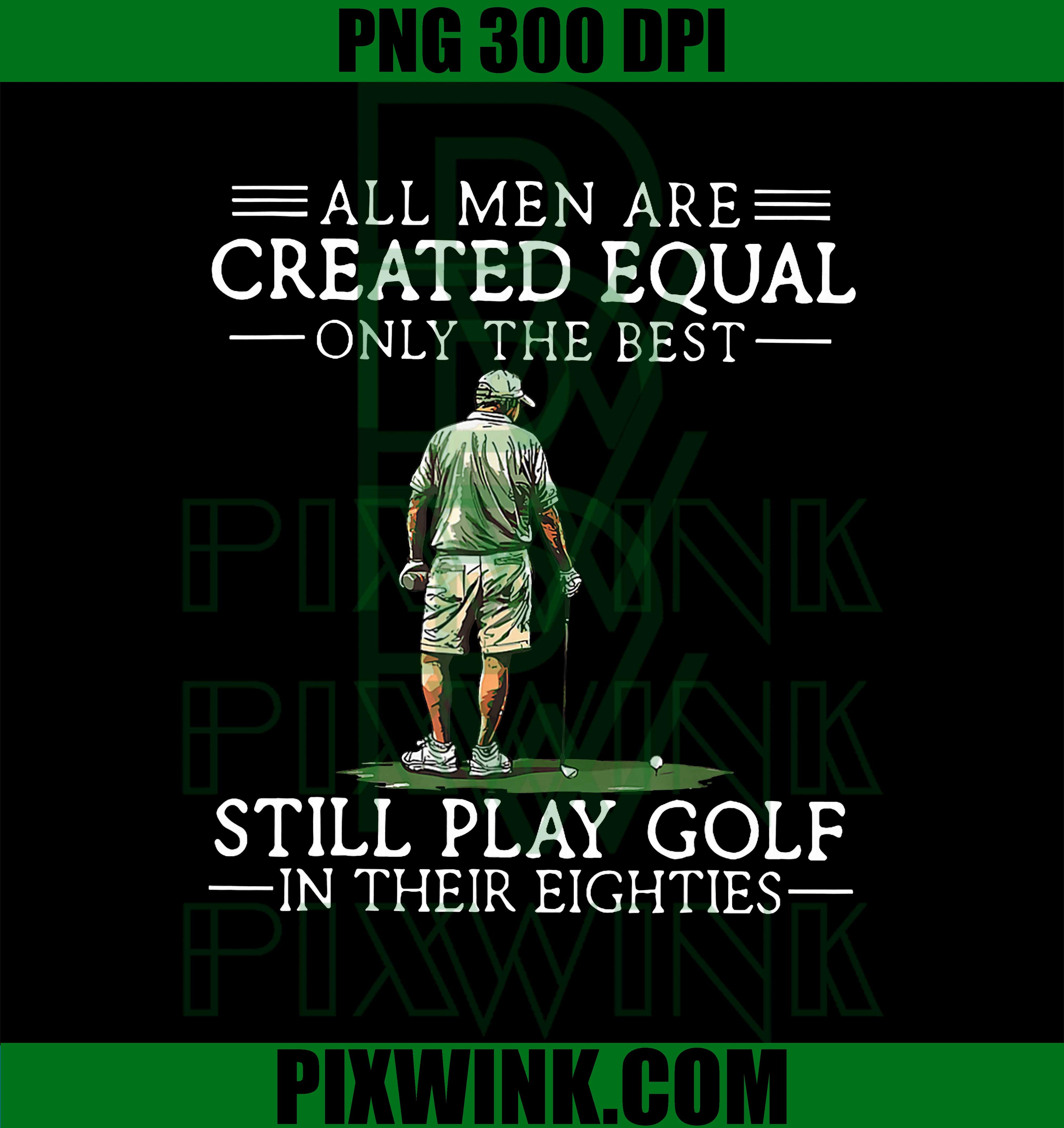 Best Men Play Golf Eighties PNG, Funny Golfer Golfing PNG