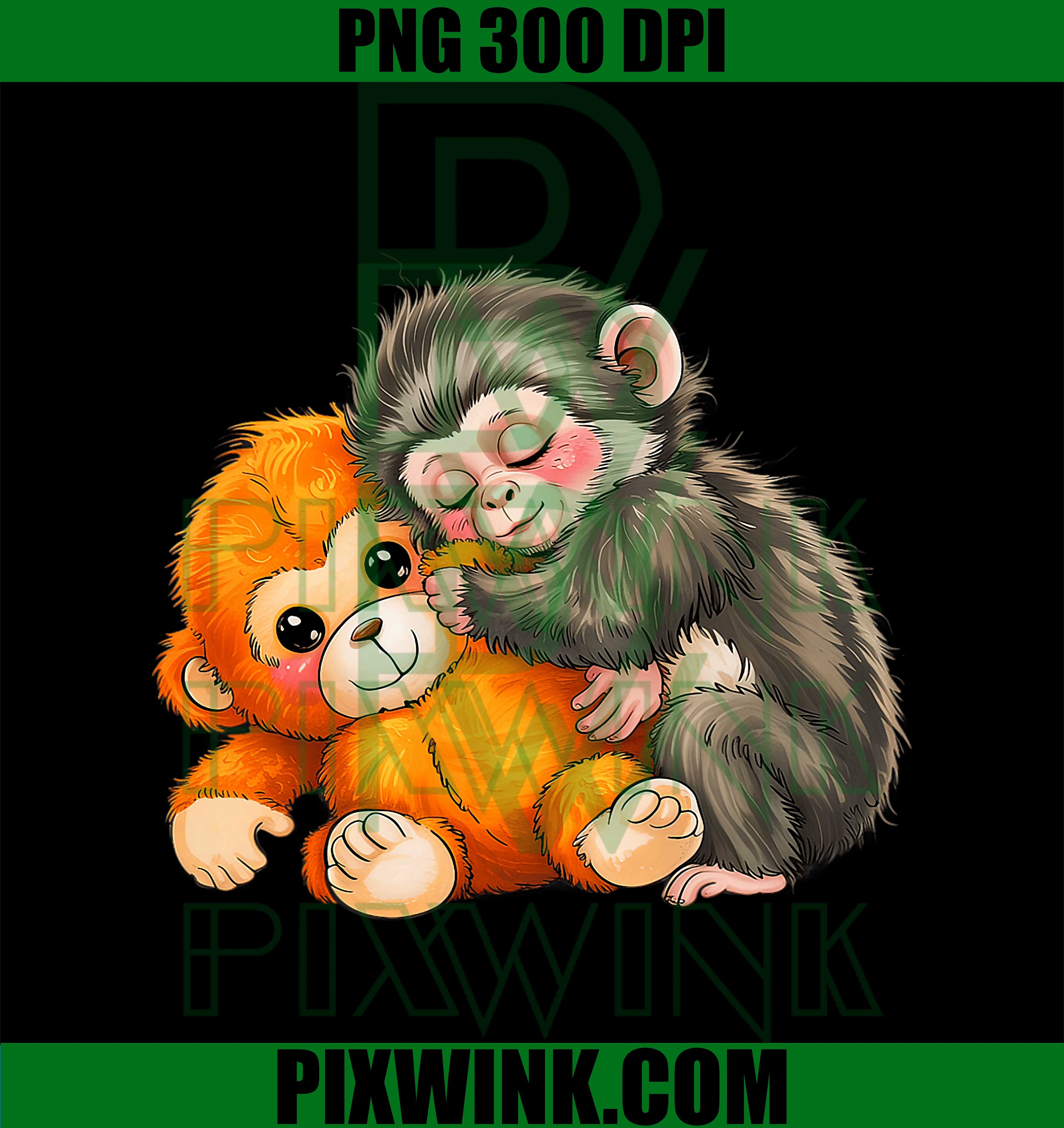 Baby Monkey Punch PNG, Funny Monkey Punch Meme PNG