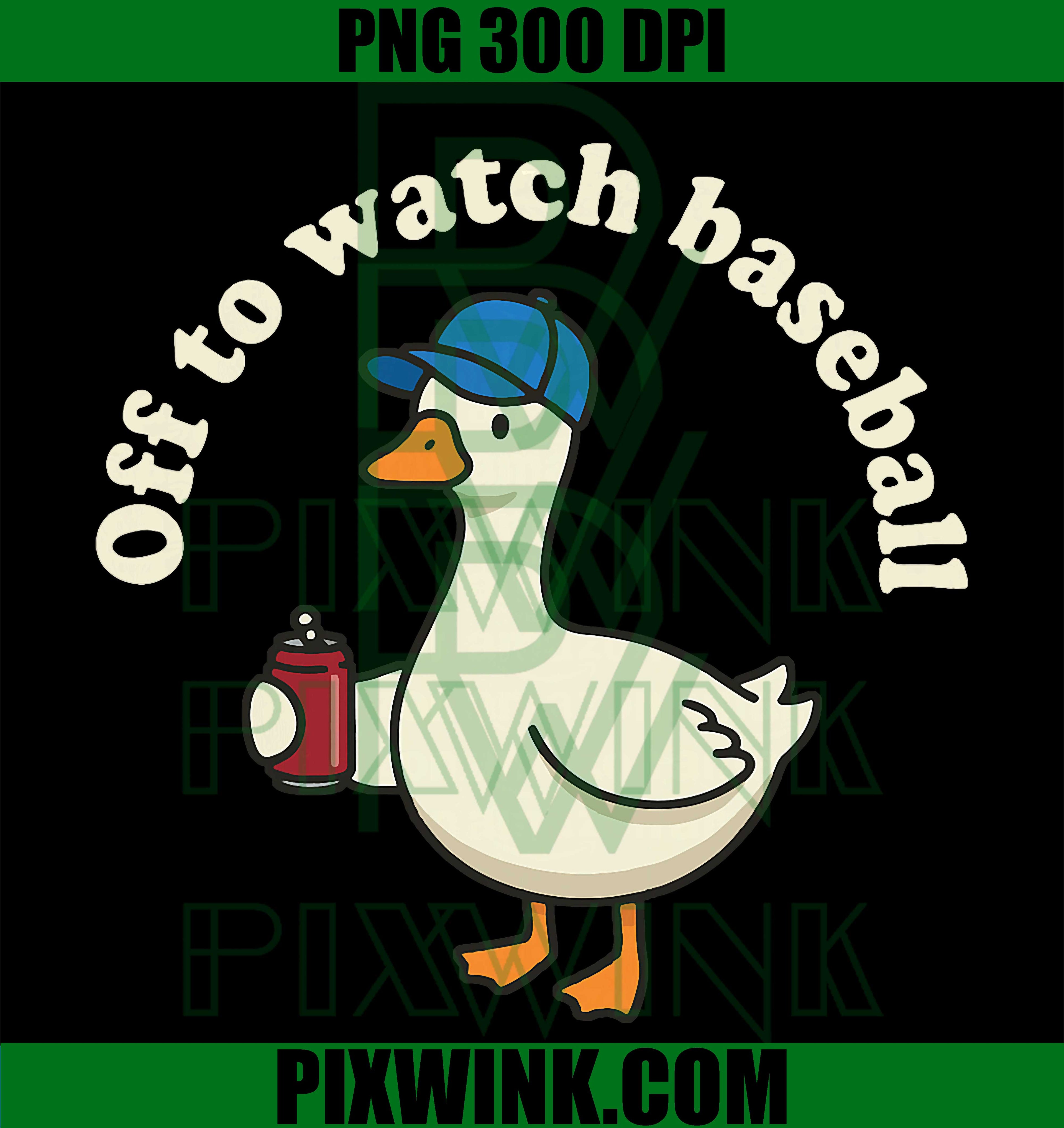 Off To Watch Baseball PNG, Baseball Lover PNG, Sports Fan PNG