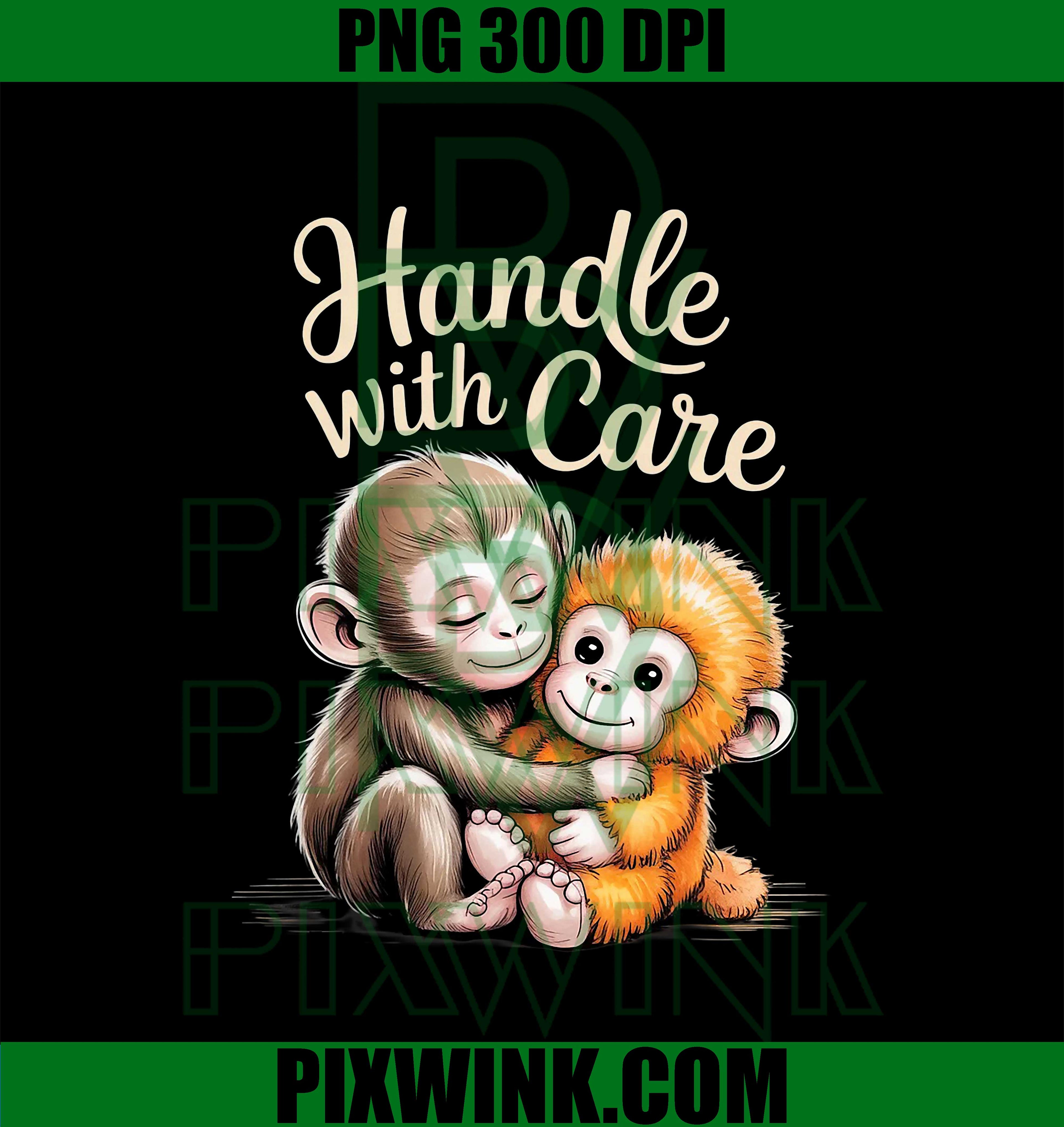 Baby Monkey Punch PNG, Cute Monkey Punch Meme PNG