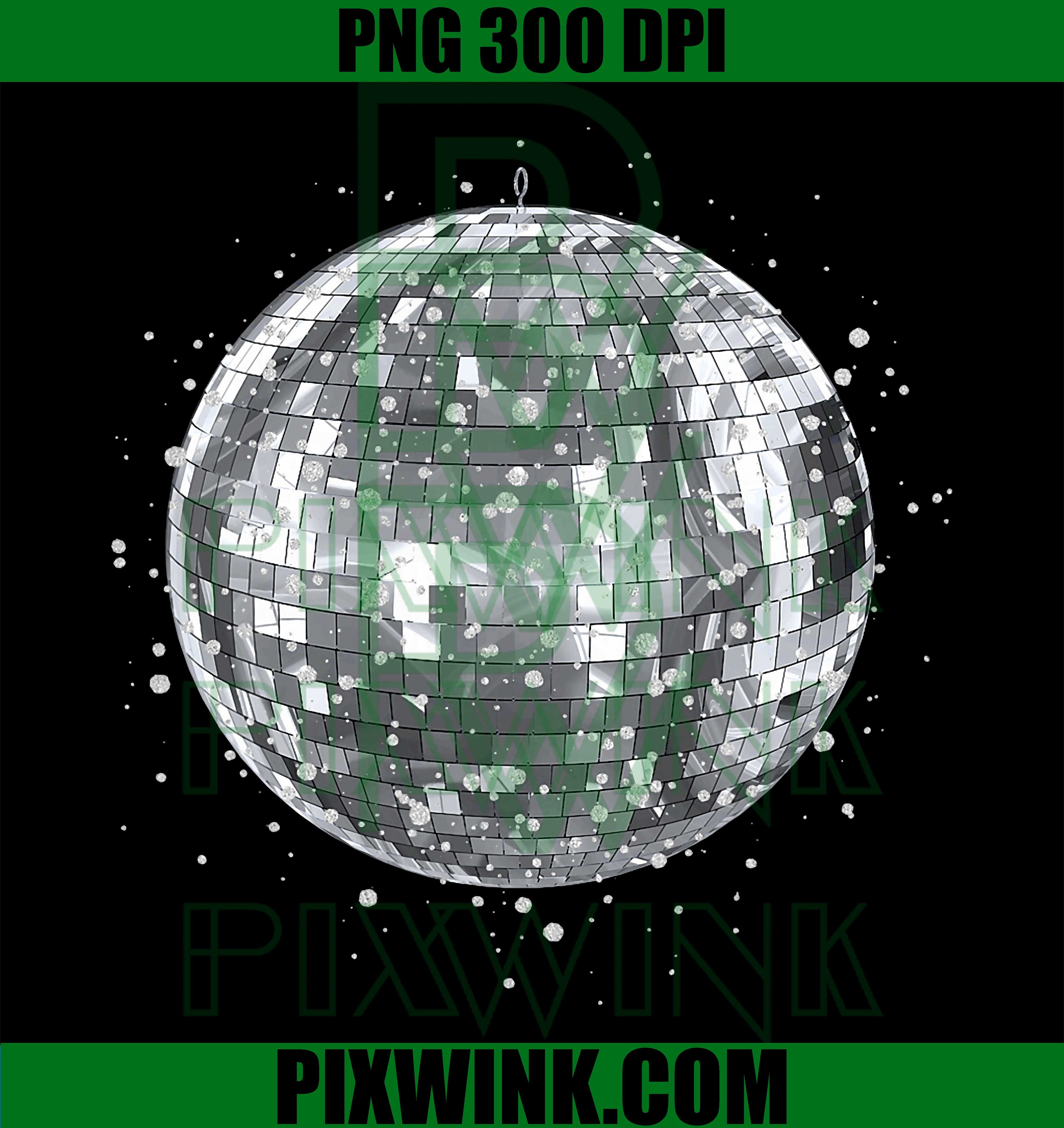 Disco Ball Club Retro Party PNG, Retro Dance Floor Decoration