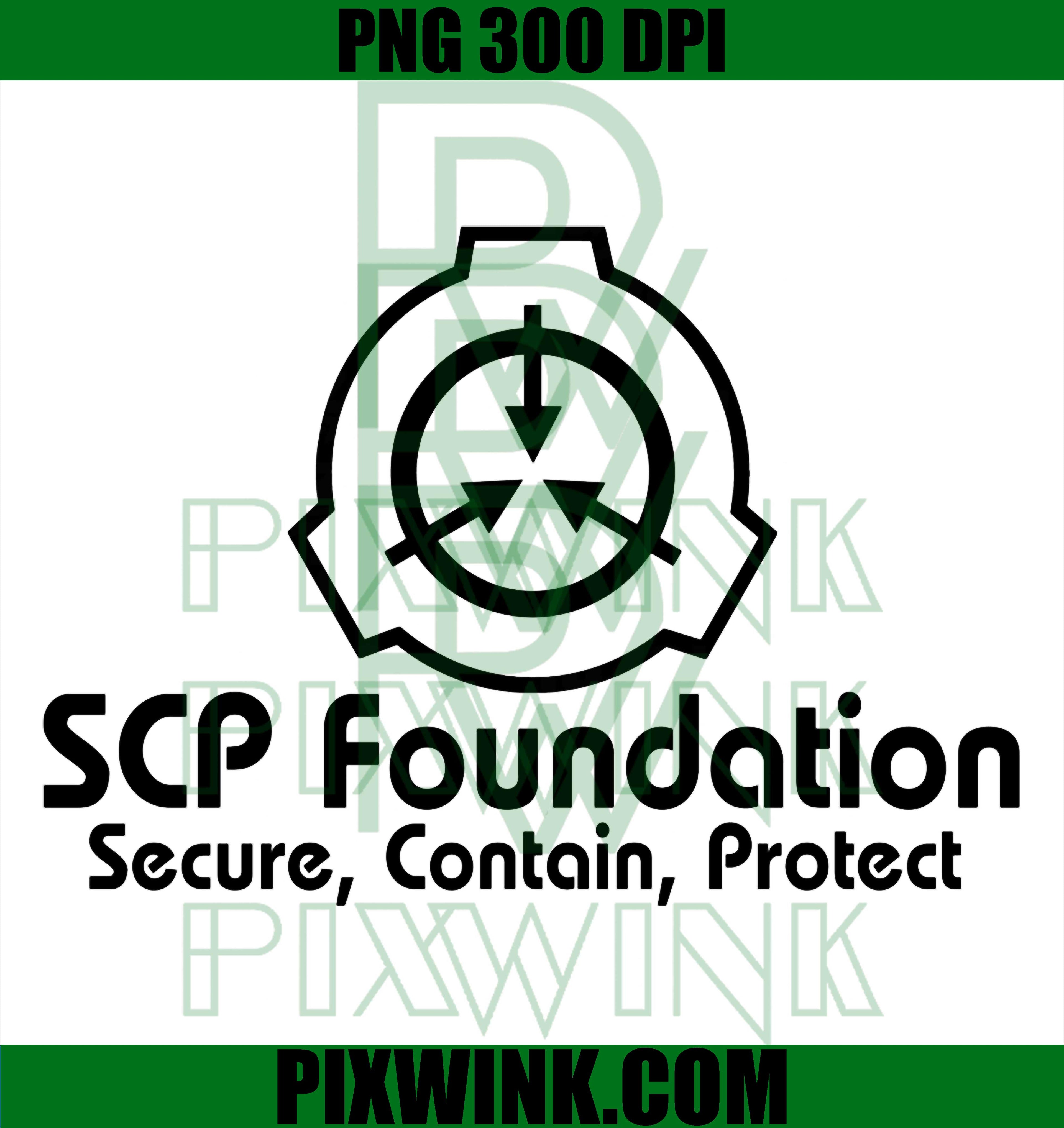 SCP Foundation Logo PNG, Secure Contain Protect PNG