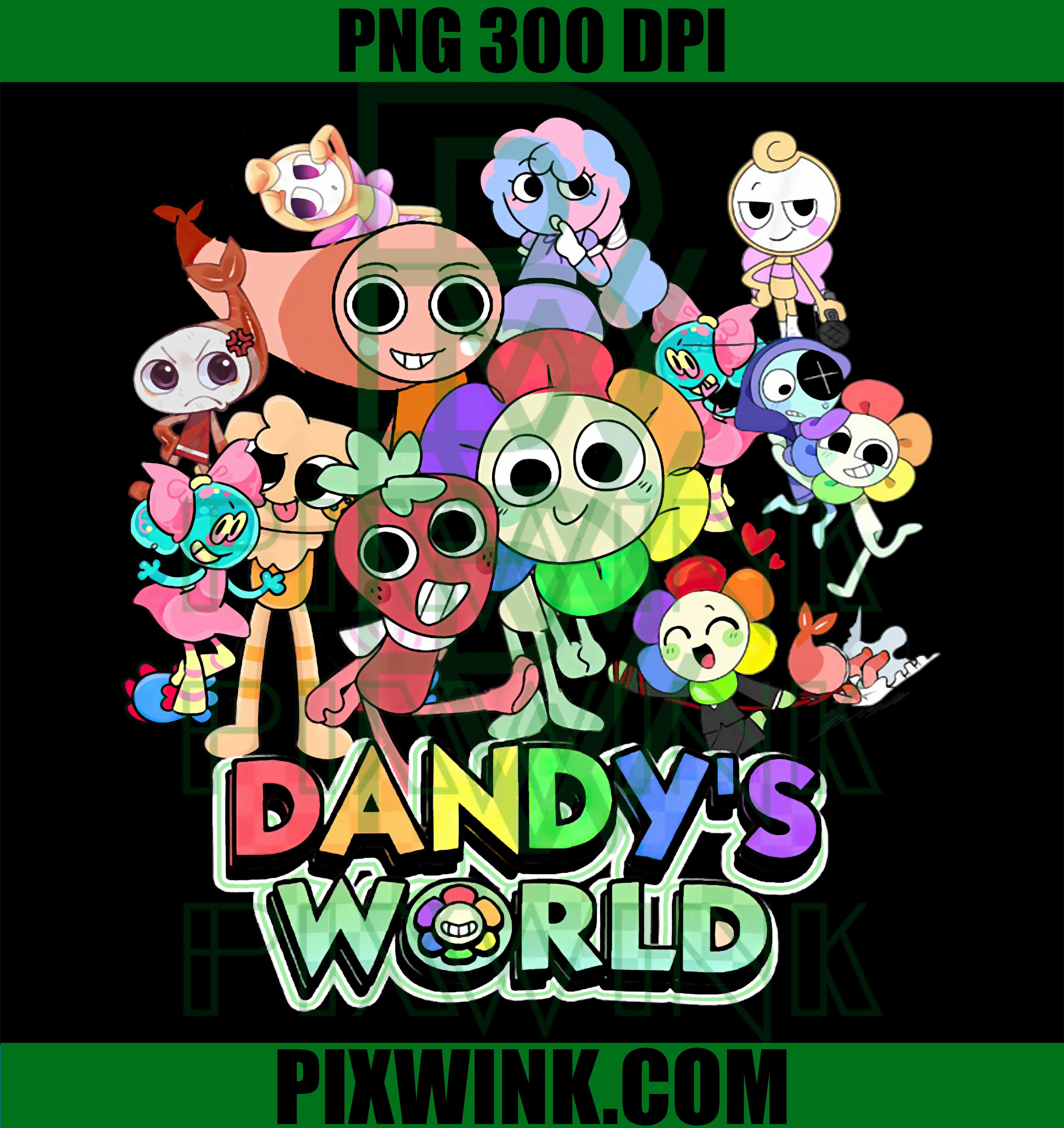 Dandy's World PNG, Astro Dandy's World PNG, Rodger Dandy's World PNG, Toon Horror PNG