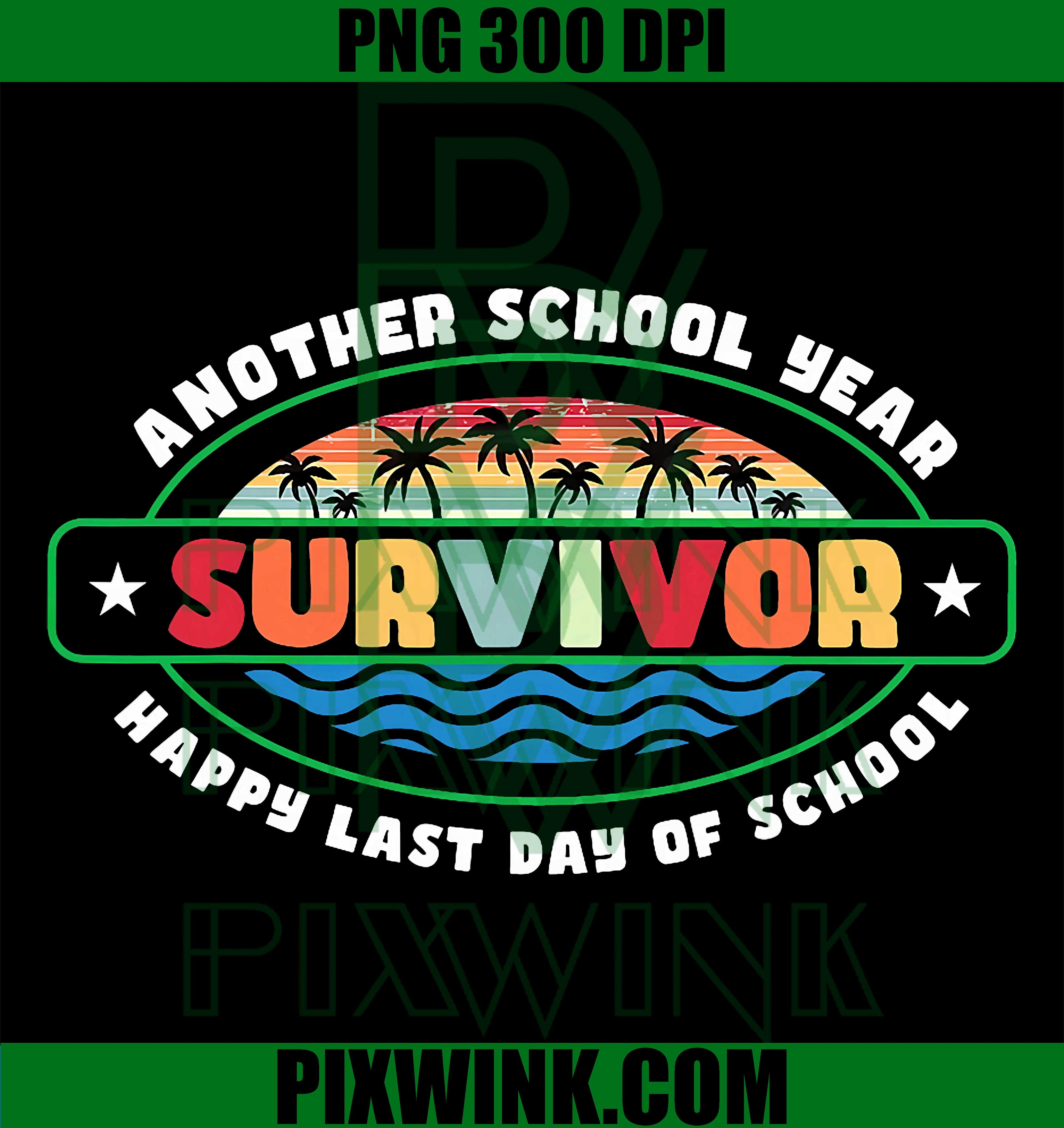 School Year Survivor PNG, Longest School Year Ever PNG Design