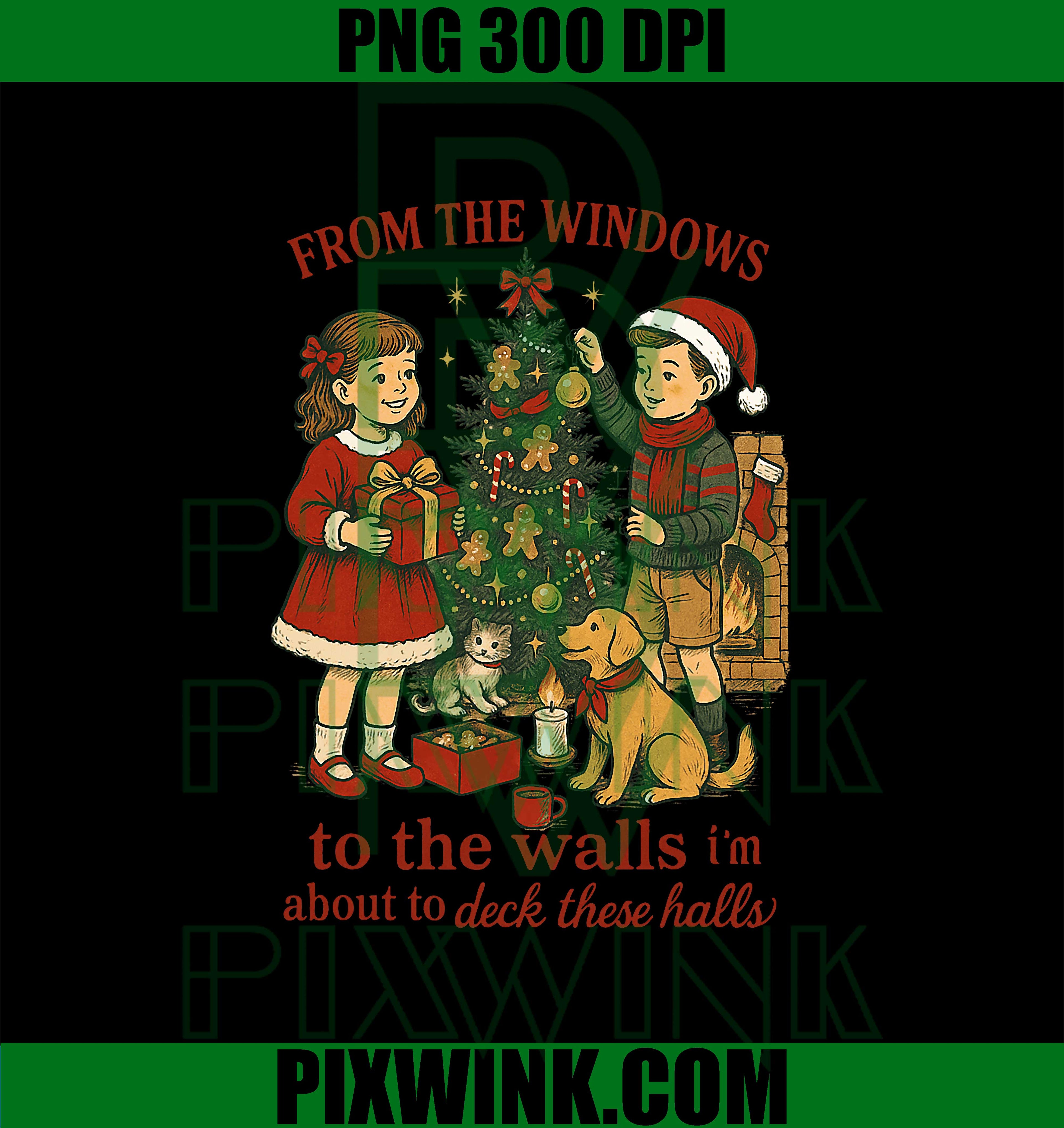 From The Windows to The Walls Christmas PNG