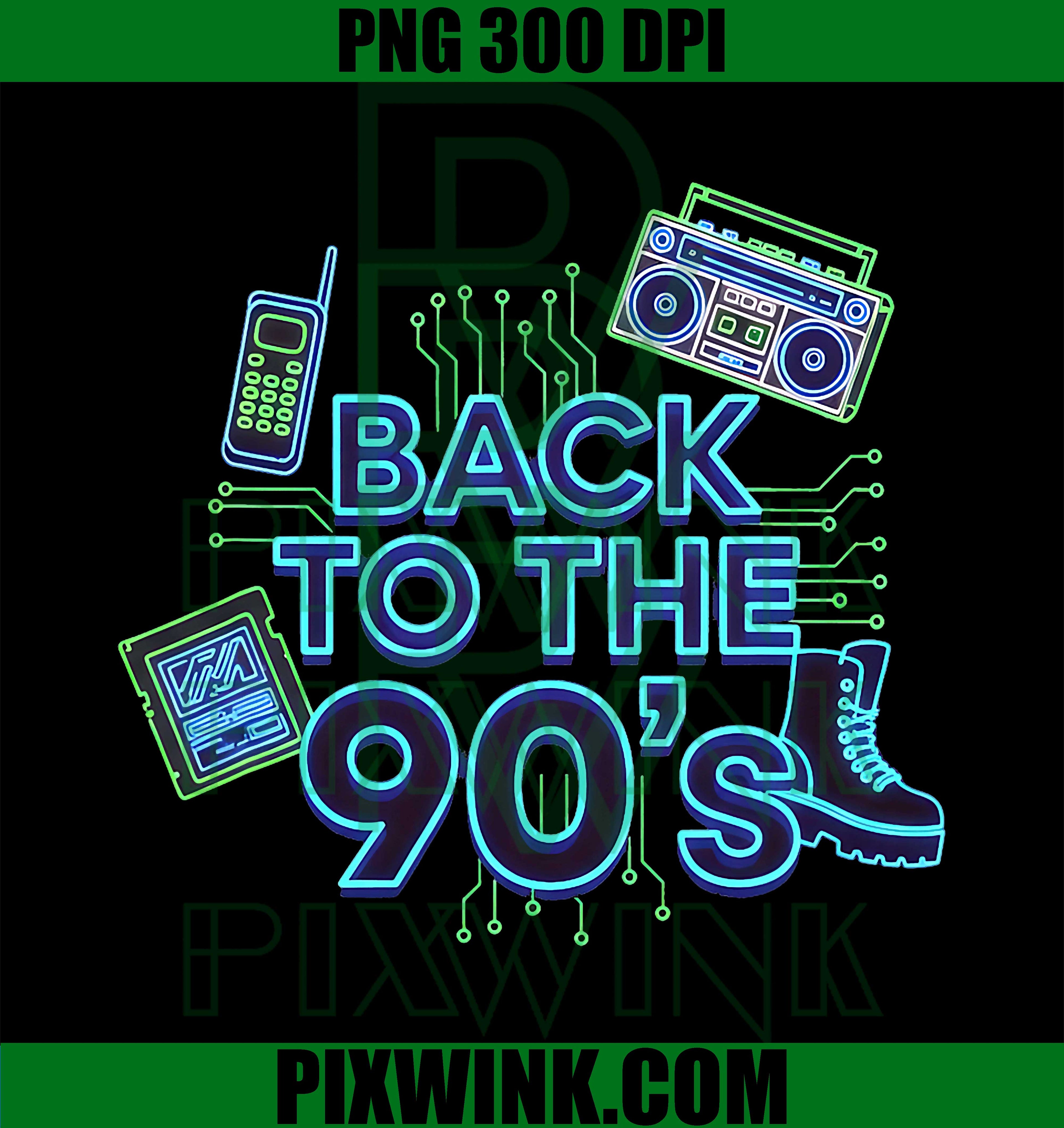 Back to The 90s Boombox PNG, Retro Music Design PNG