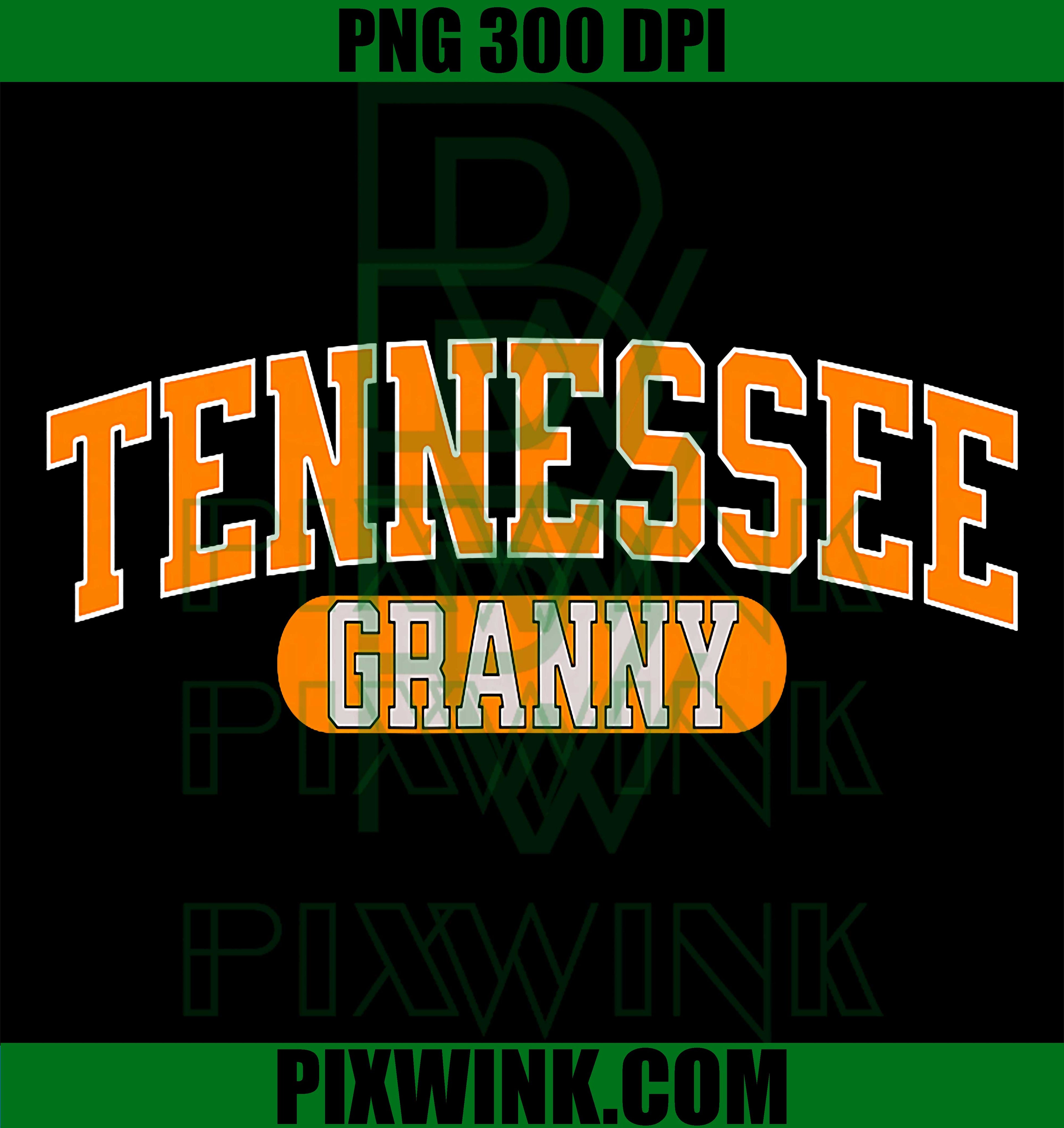 Tennessee Granny PNG, Grandmother Country Style PNG