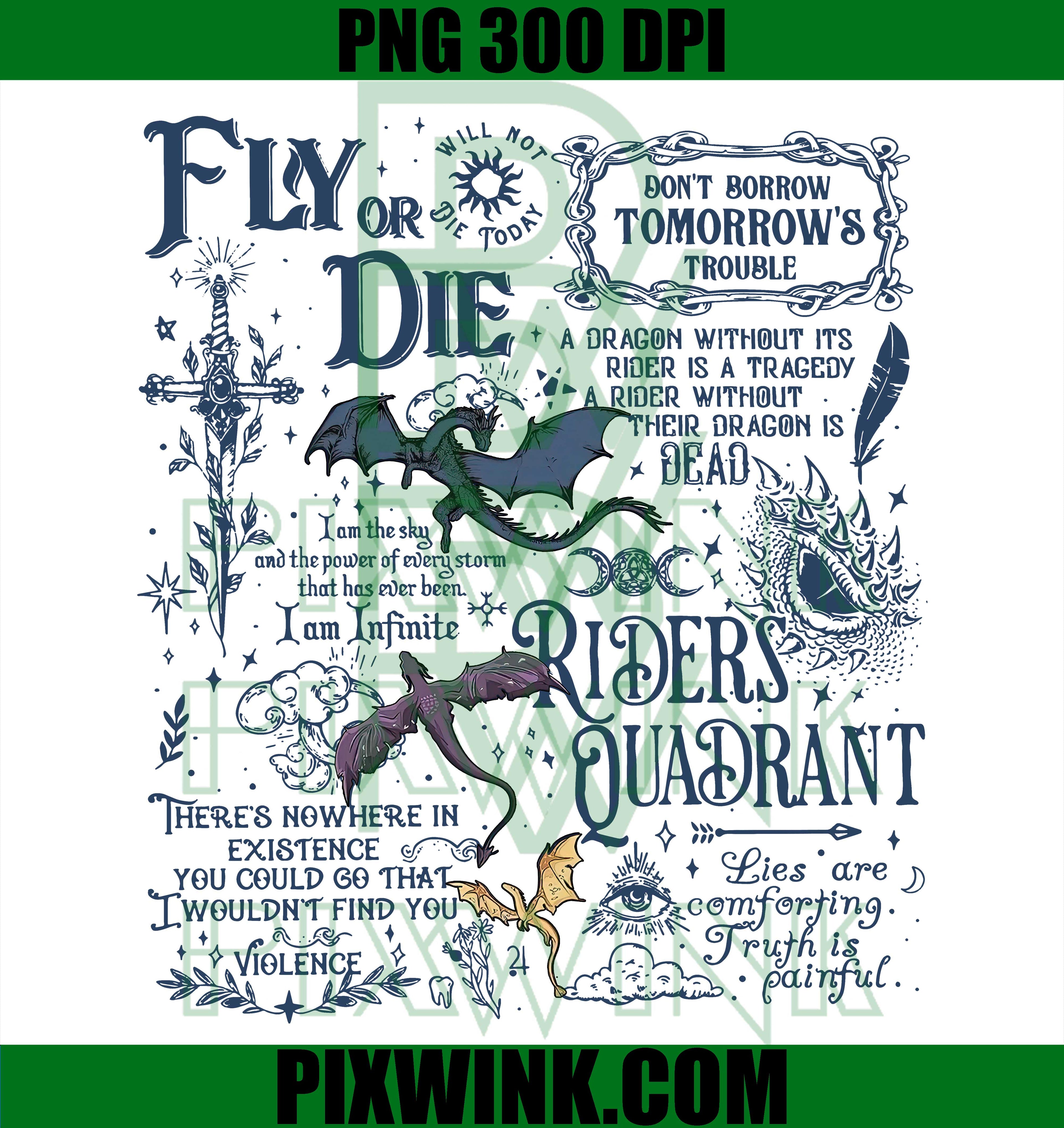 Fourth Wing PNG, Dragon Rider PNG, Basgiath War College PNG, Bookish PNG