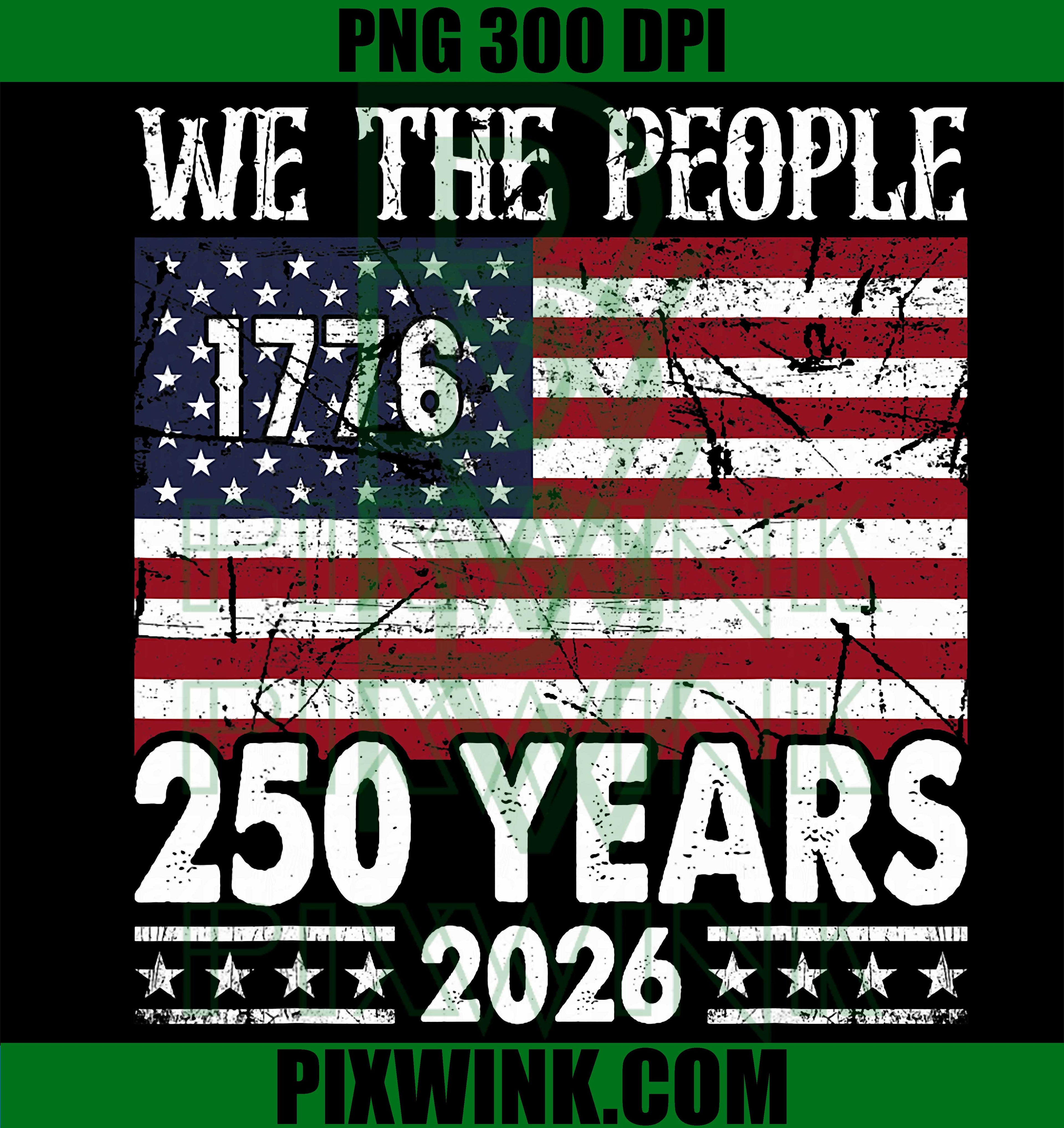250 Years USA PNG, American Patriotic 4th July PNG