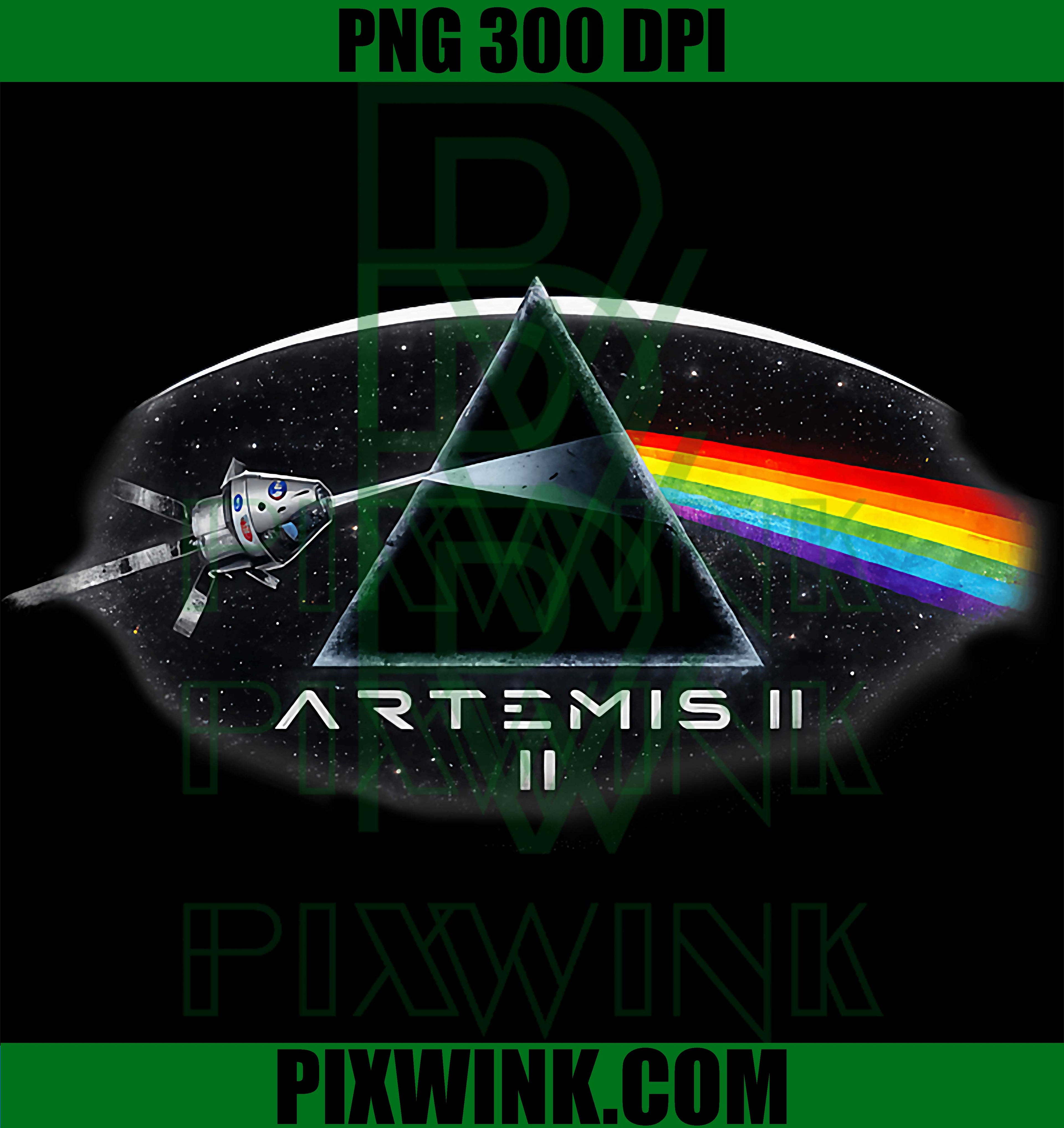 Artemis II Rocket PNG, Back to Moon Mission 2026 PNG Design