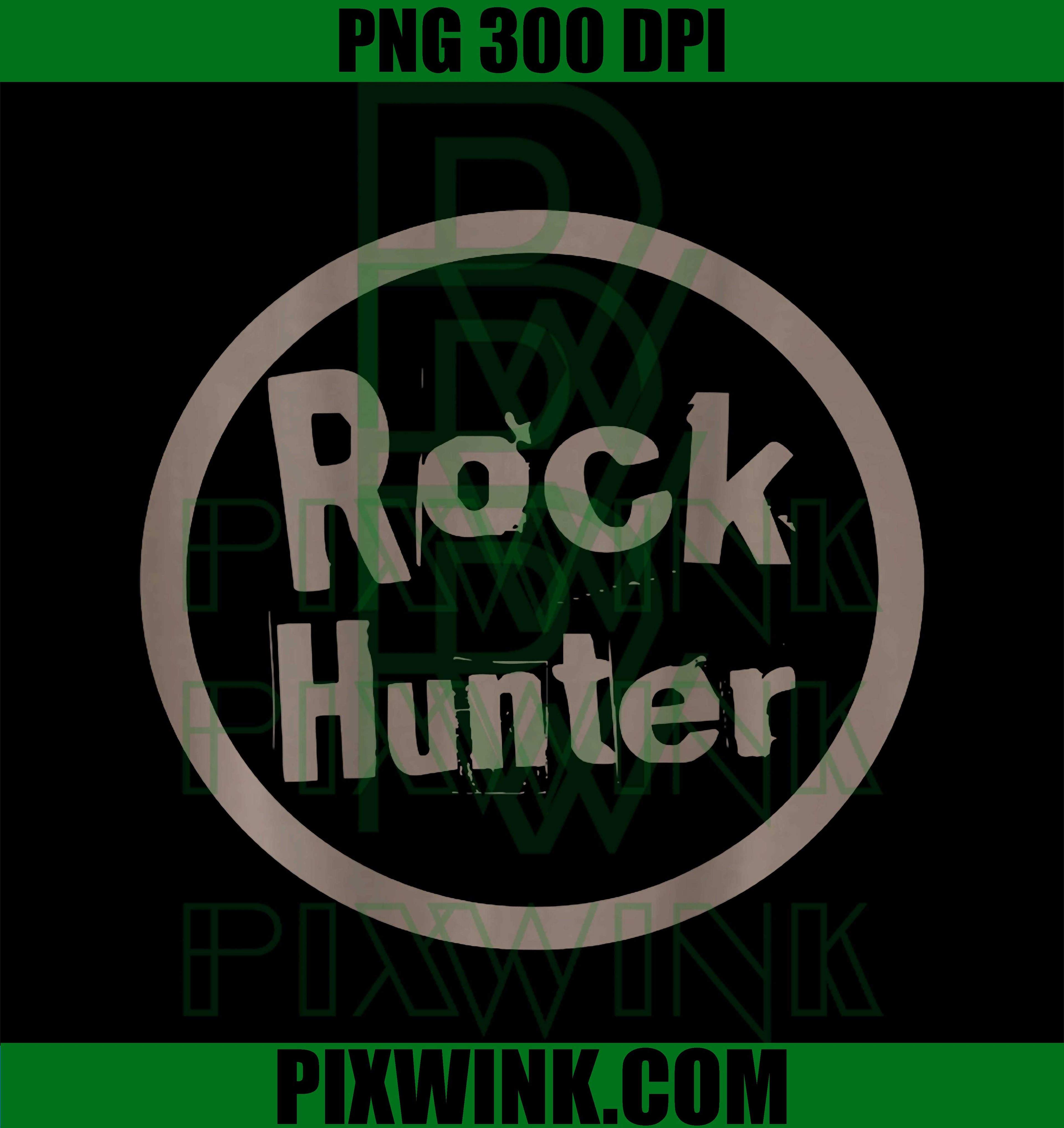 Rock Hunter Fossil Collector PNG, Funny Backprint Text Design PNG