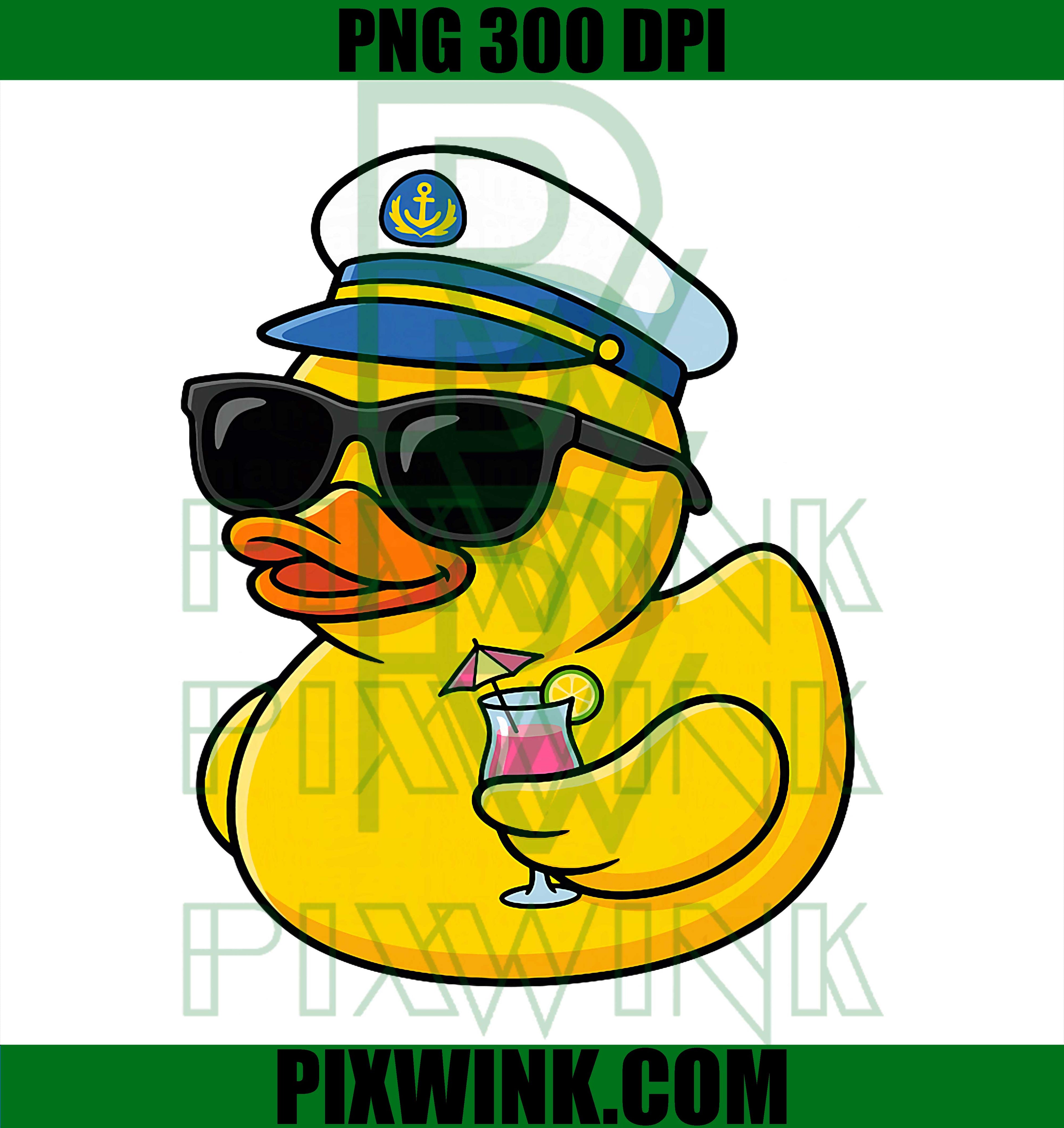 Blame It On The Drink Package PNG, Cruise Duck Sunglasses PNG