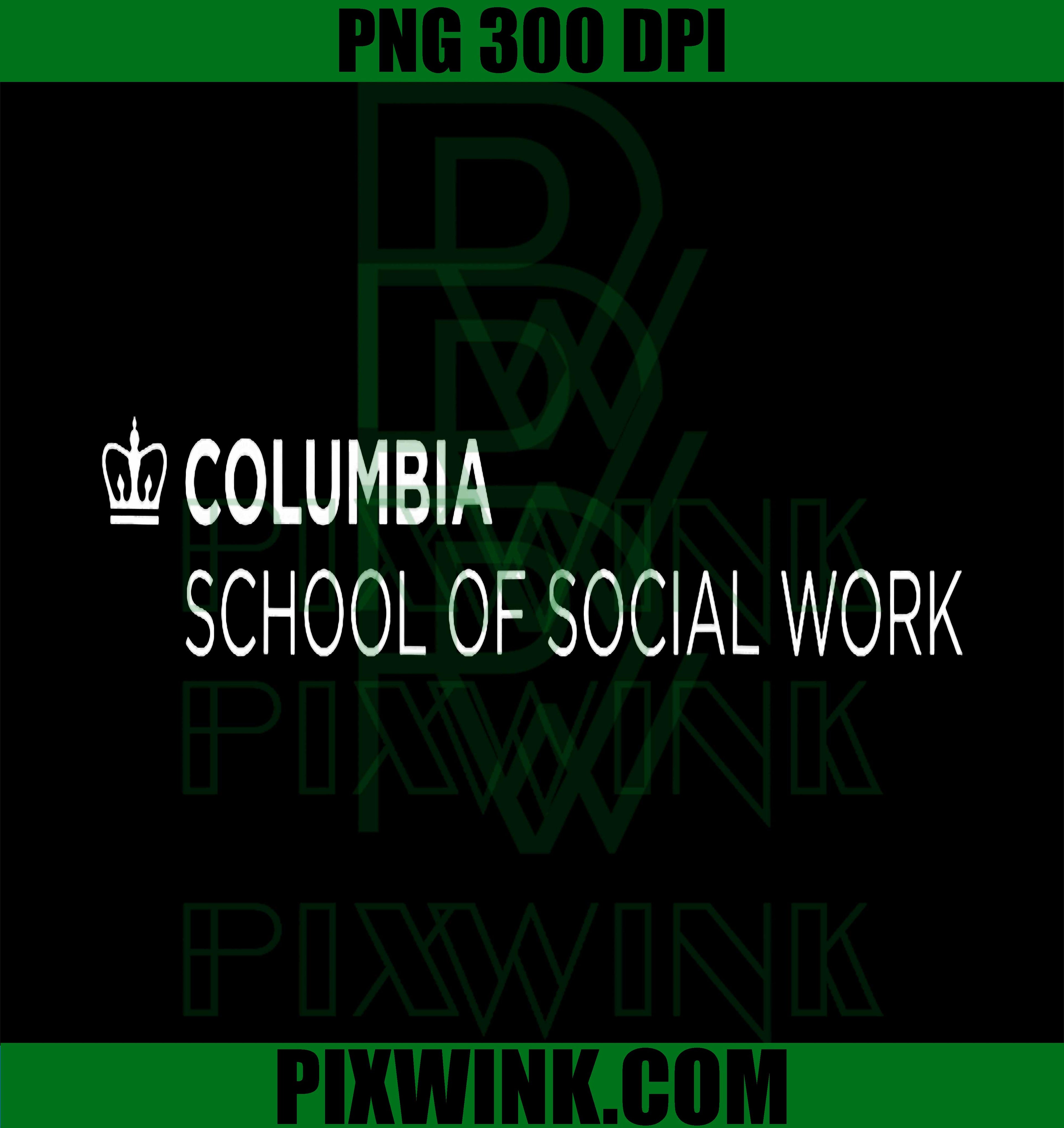 Columbia School Social Work PNG, Ivy League PNG, University Logo PNG