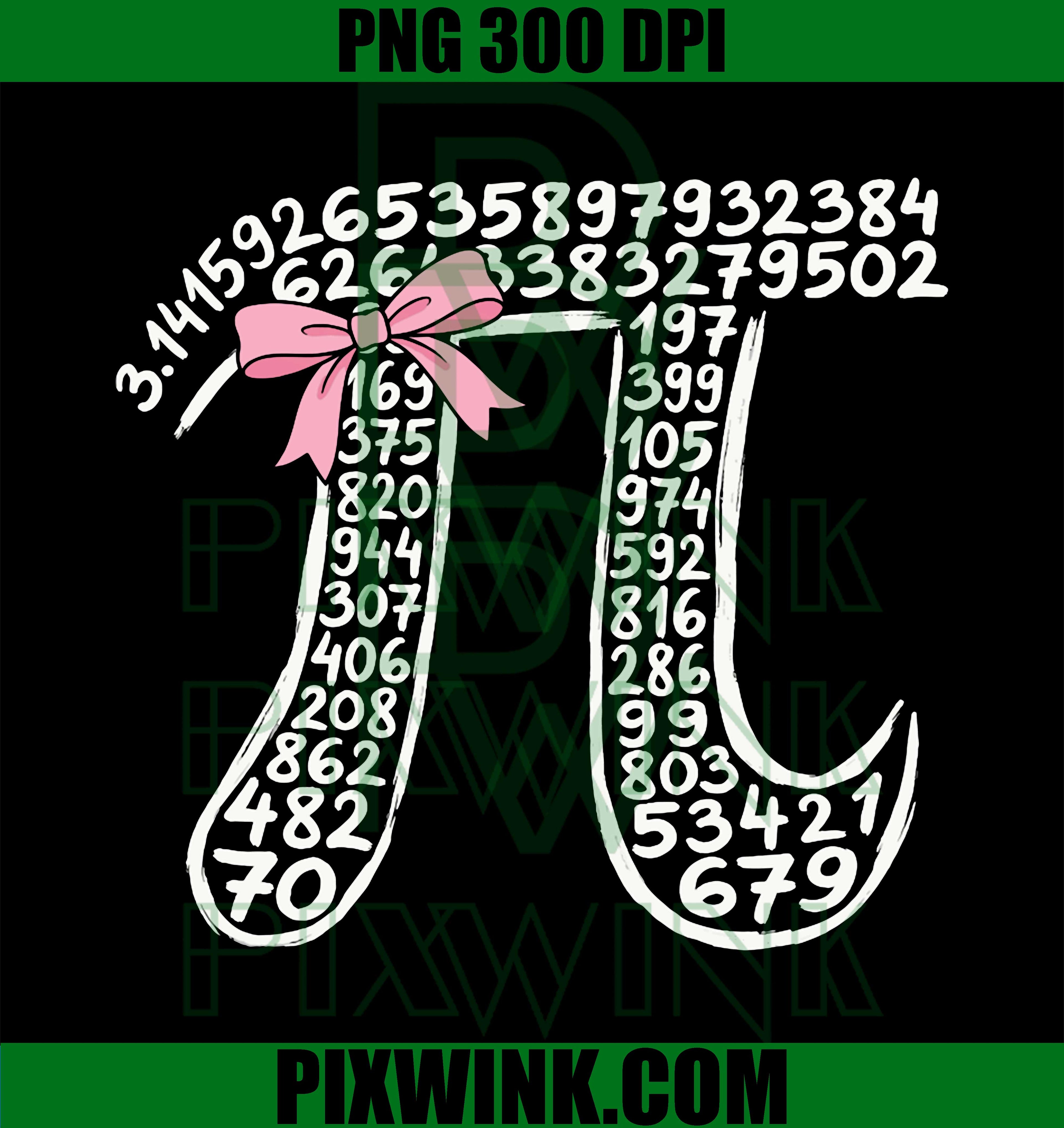 3.14 Pi Day PNG, Nerdy Girls Math Lovers Graphic PNG
