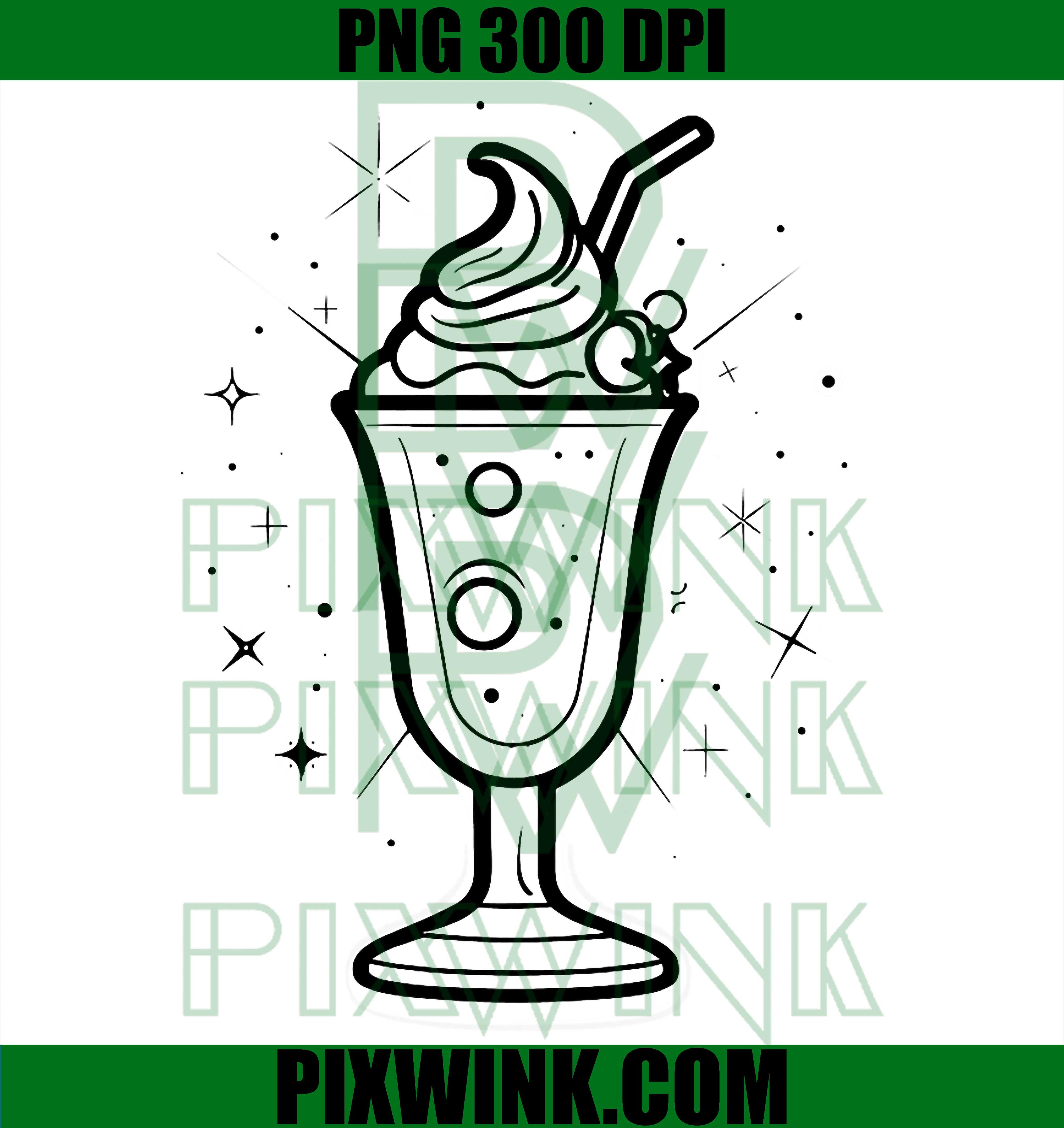 Ice Cream Sundae PNG, Dessert Drawing PNG Professional Food Design
