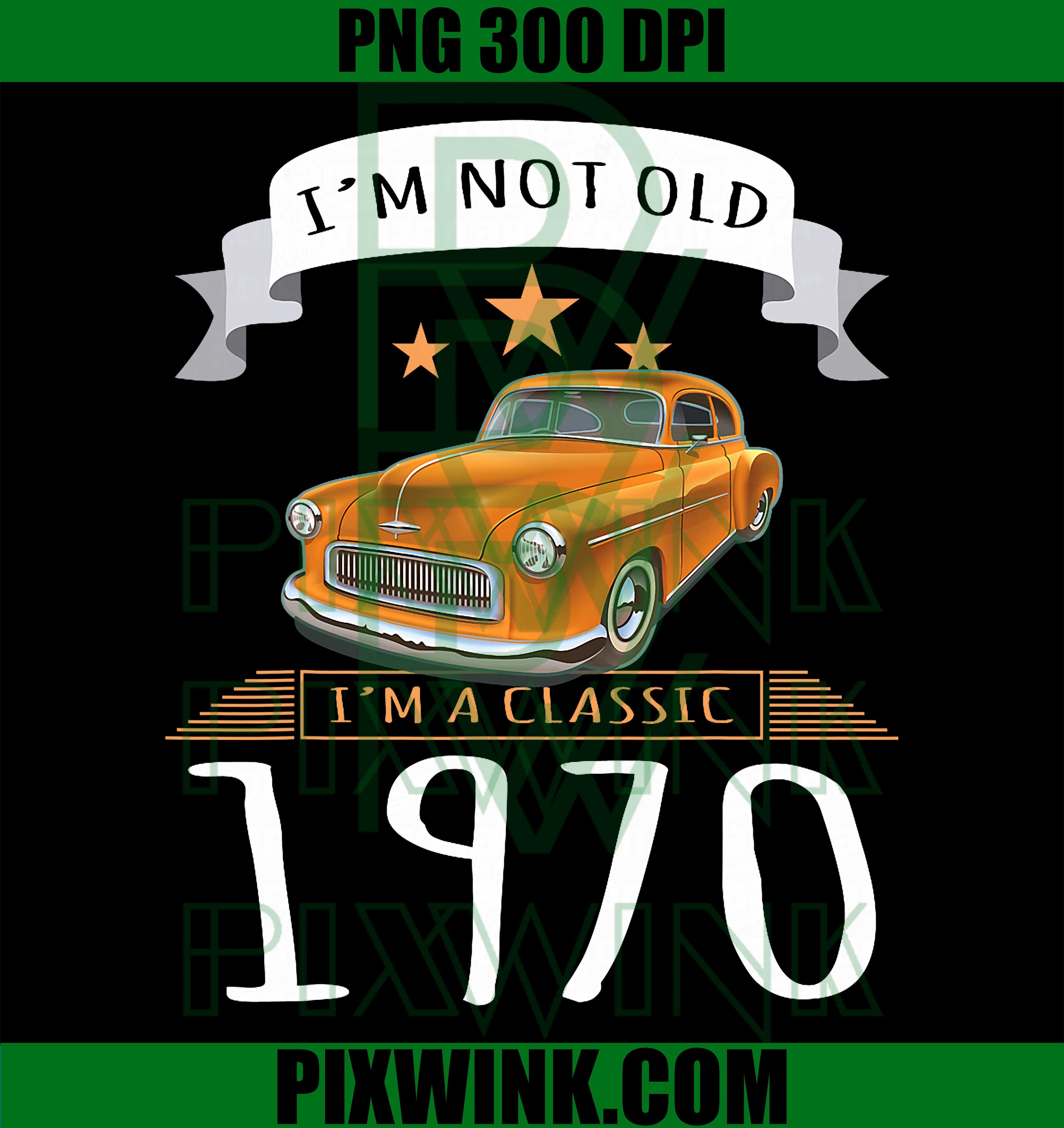 Classic 1970s Oldtimer PNG, Ich Bin Nicht Alt PNG Retro German Quote Design