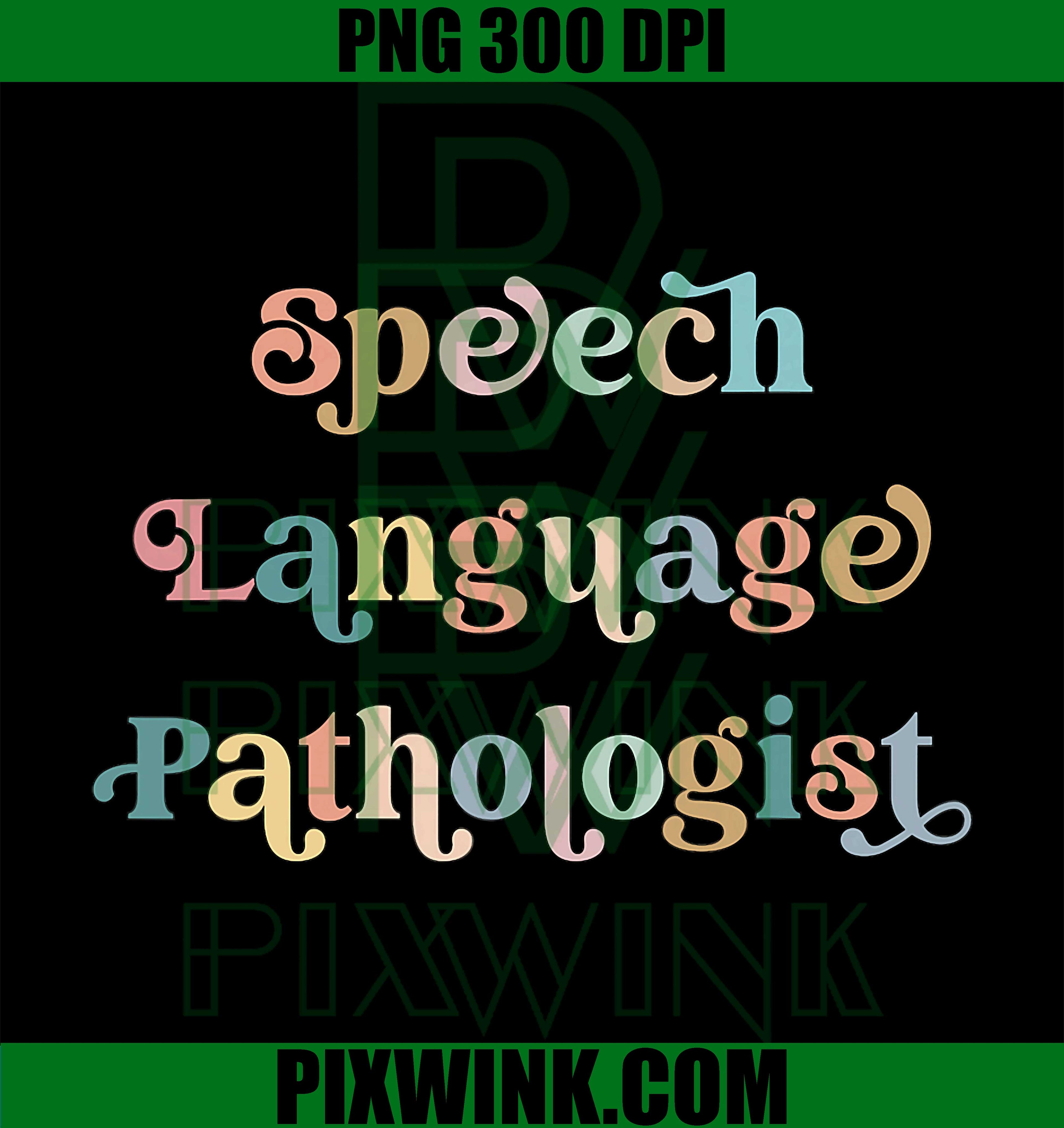 Speech Language Pathologist PNG, SLP Therapy PNG