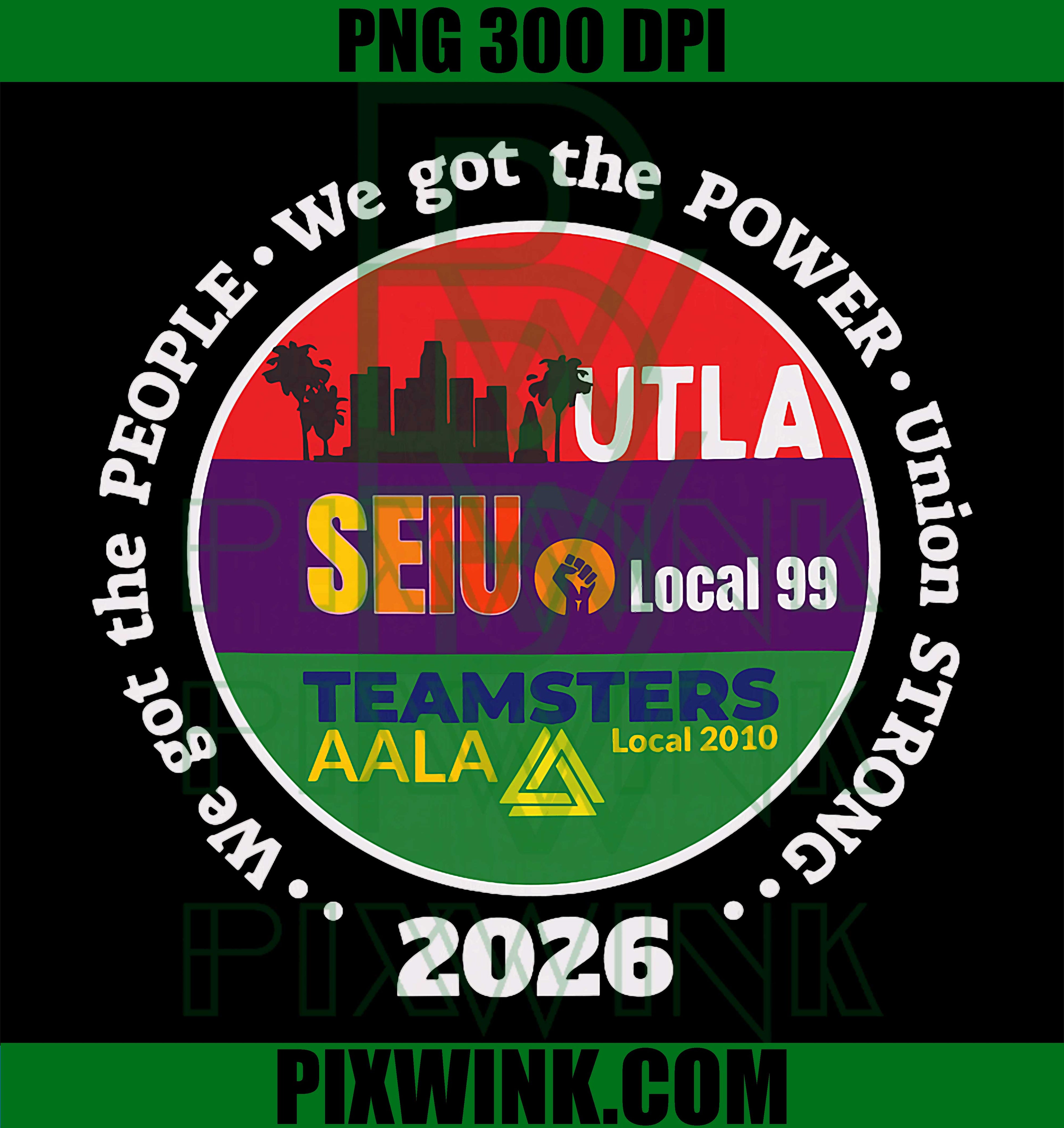 Labor Movement PNG, Union Solidarity PNG People Power Design