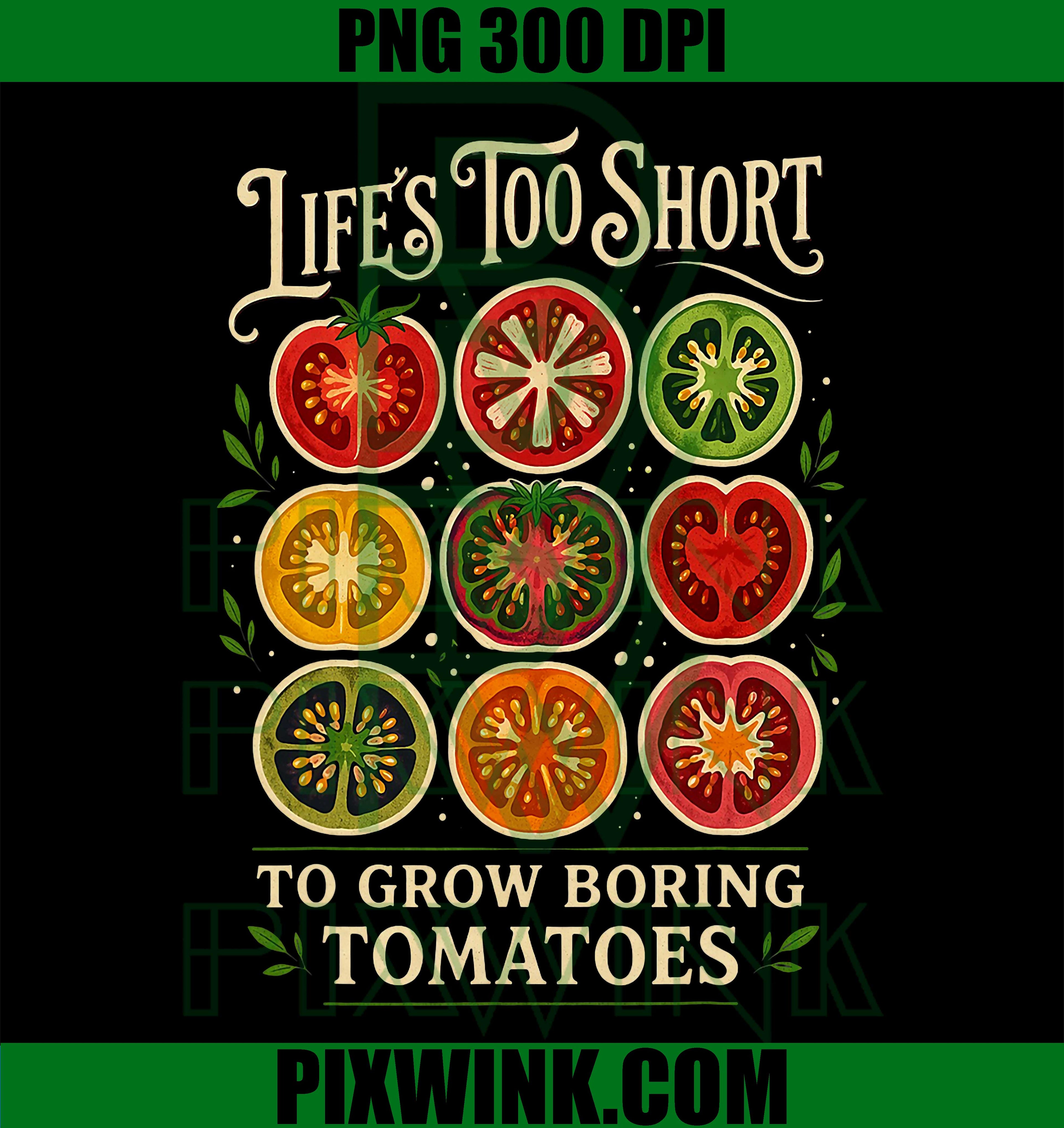 Grow Tomatoes PNG, Gardening Quote PNG Funny Plant Lover Design