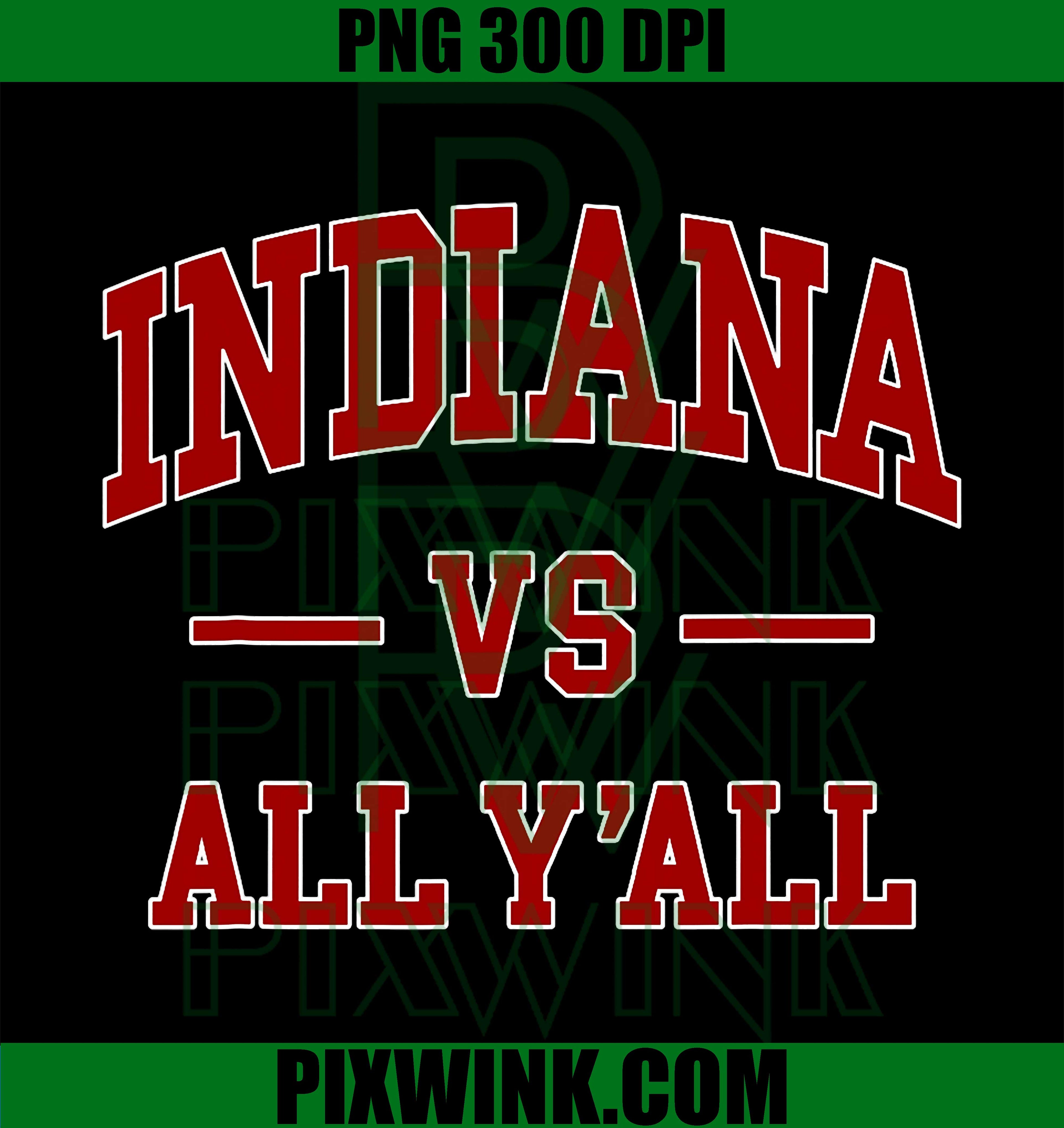 Indiana Throwback Design PNG, Classic Vintage Style PNG