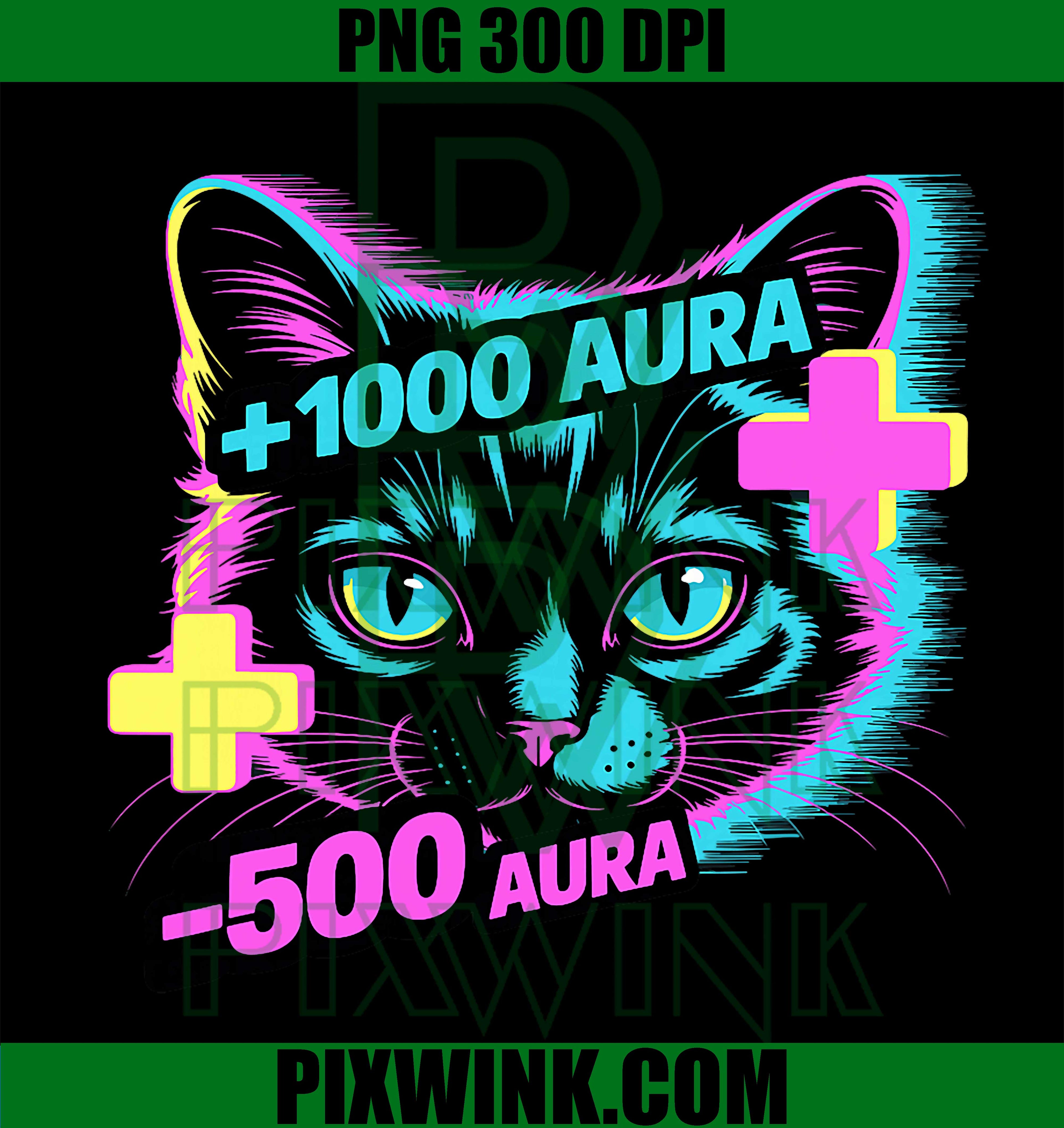 Gamer Cat Glitch Cyberpunk PNG, Futuristic Gaming Meme PNG