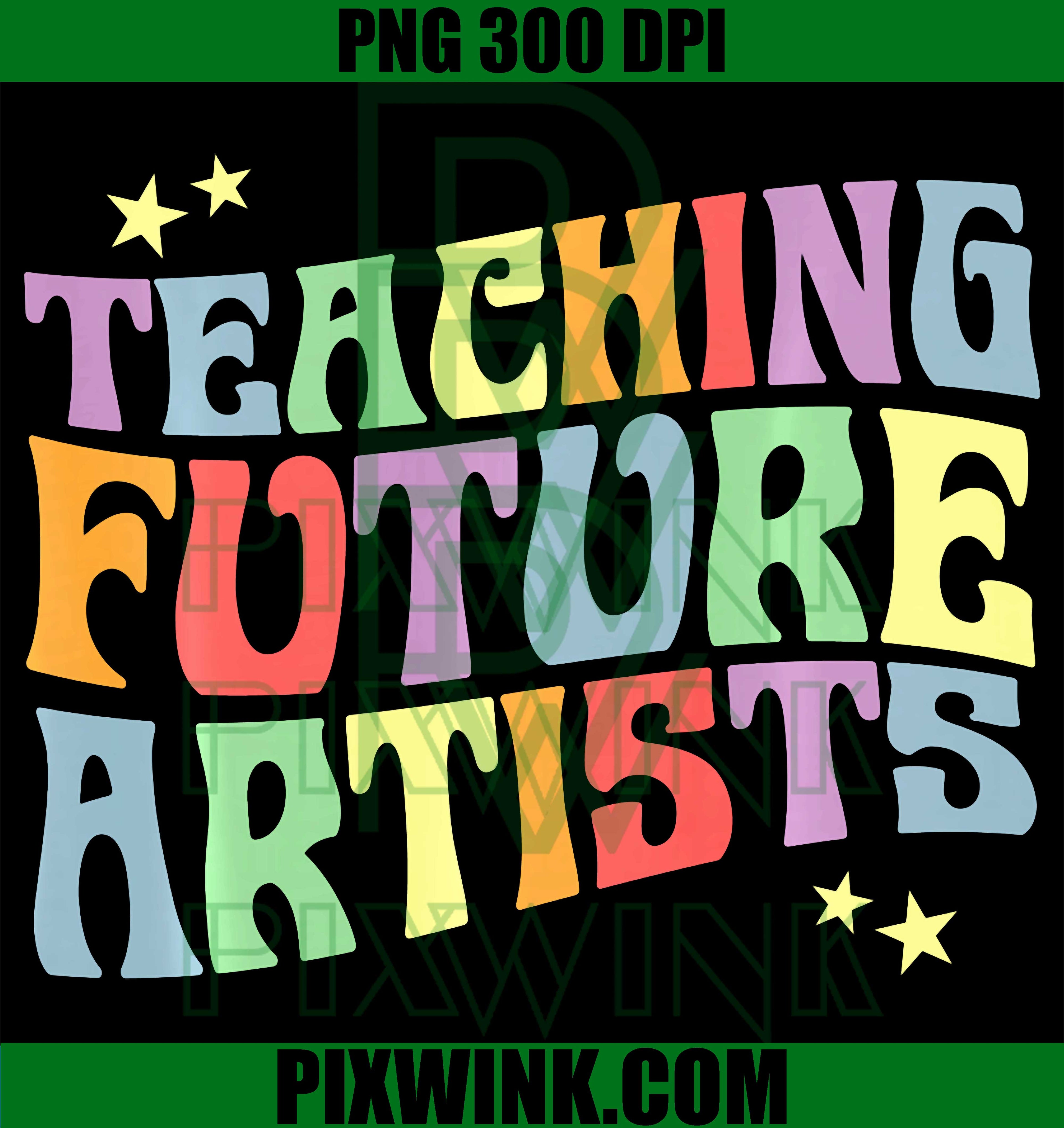 Teaching Future Artists PNG, Education Art Quote PNG