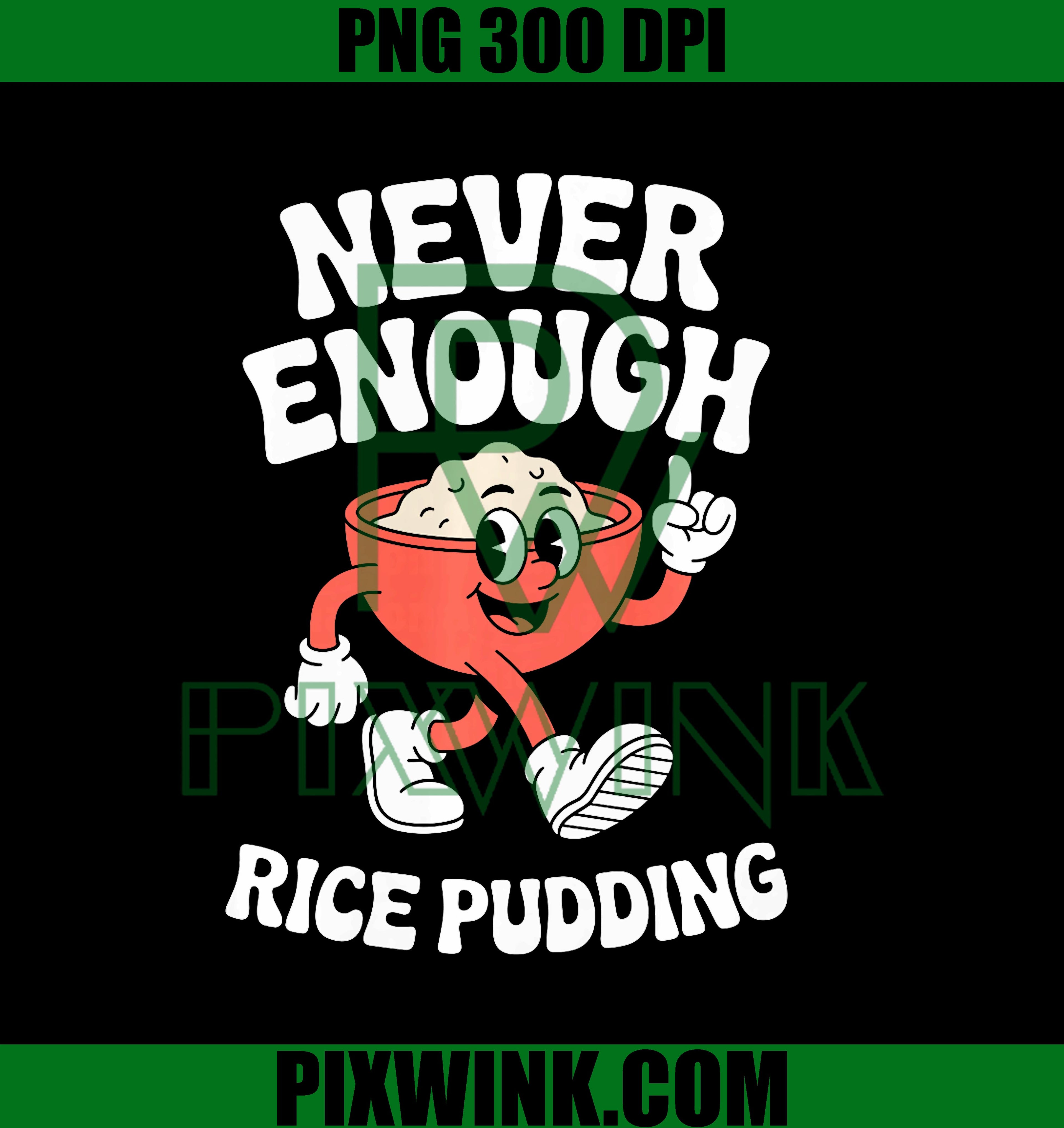 Funny Rice Pudding Retro