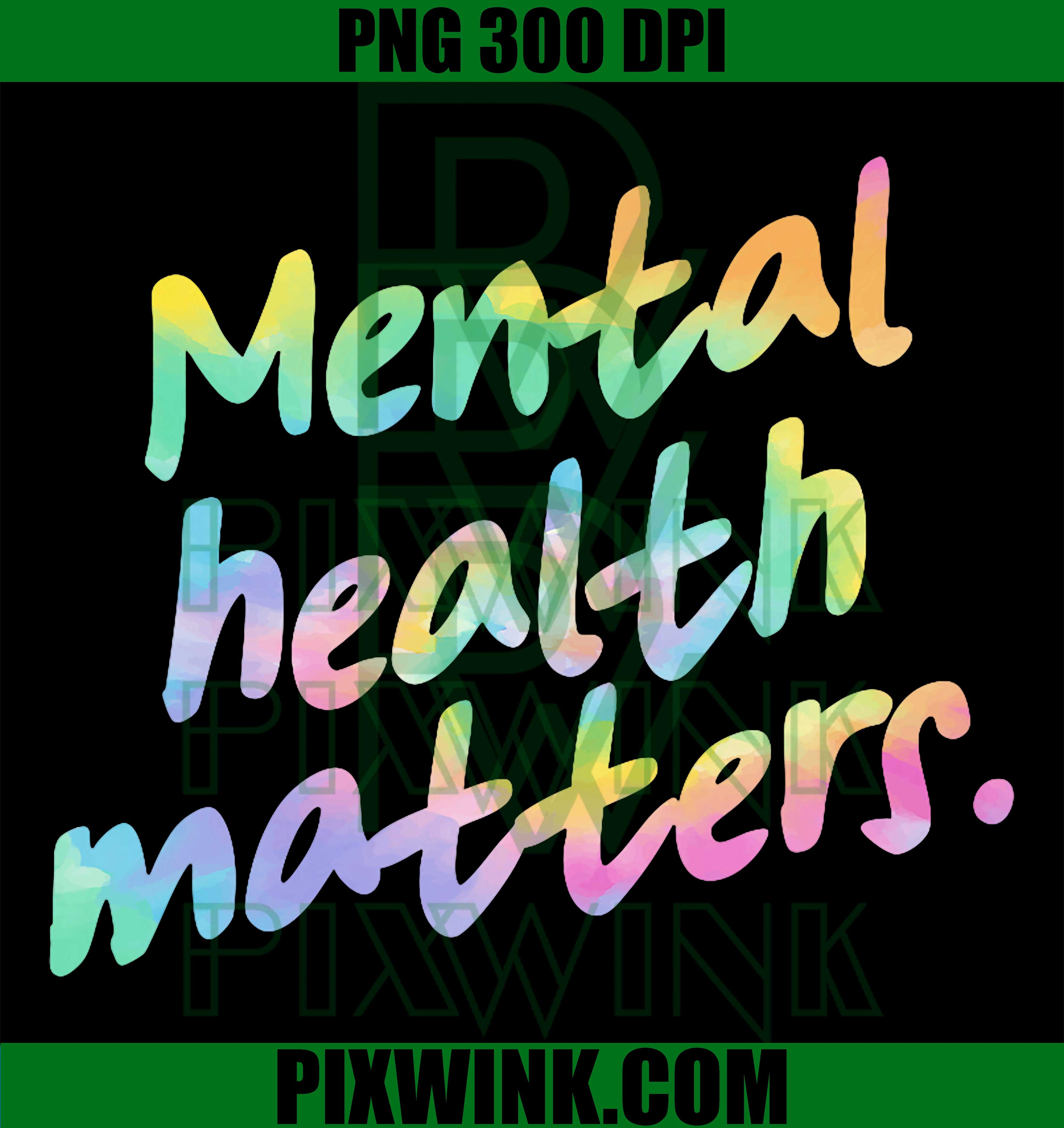 Mental Health Matters PNG, End The Stigma PNG Awareness Support Design