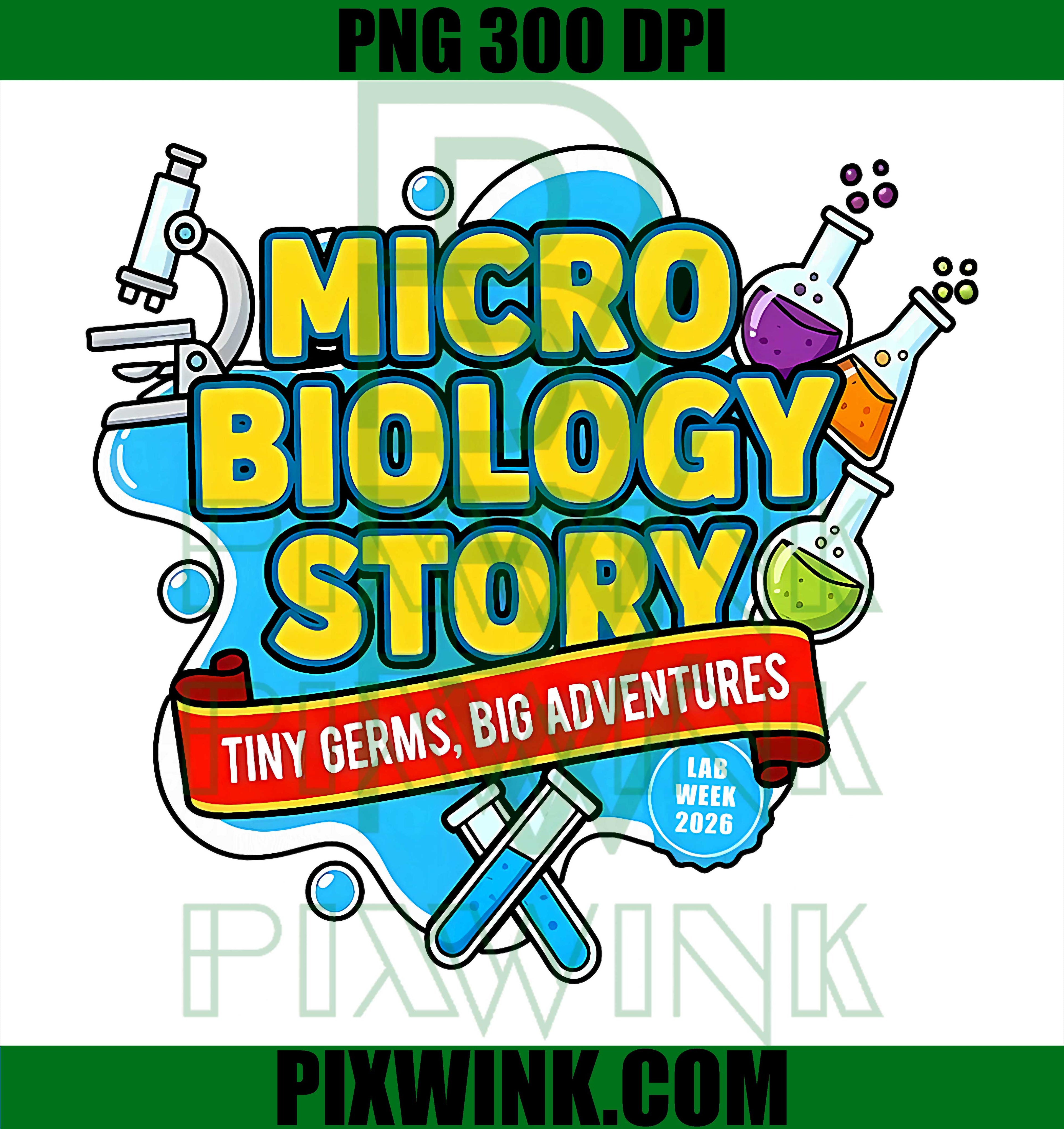Microbiology Scientist PNG, Lab Week 2026 PNG Clinical Lab Design