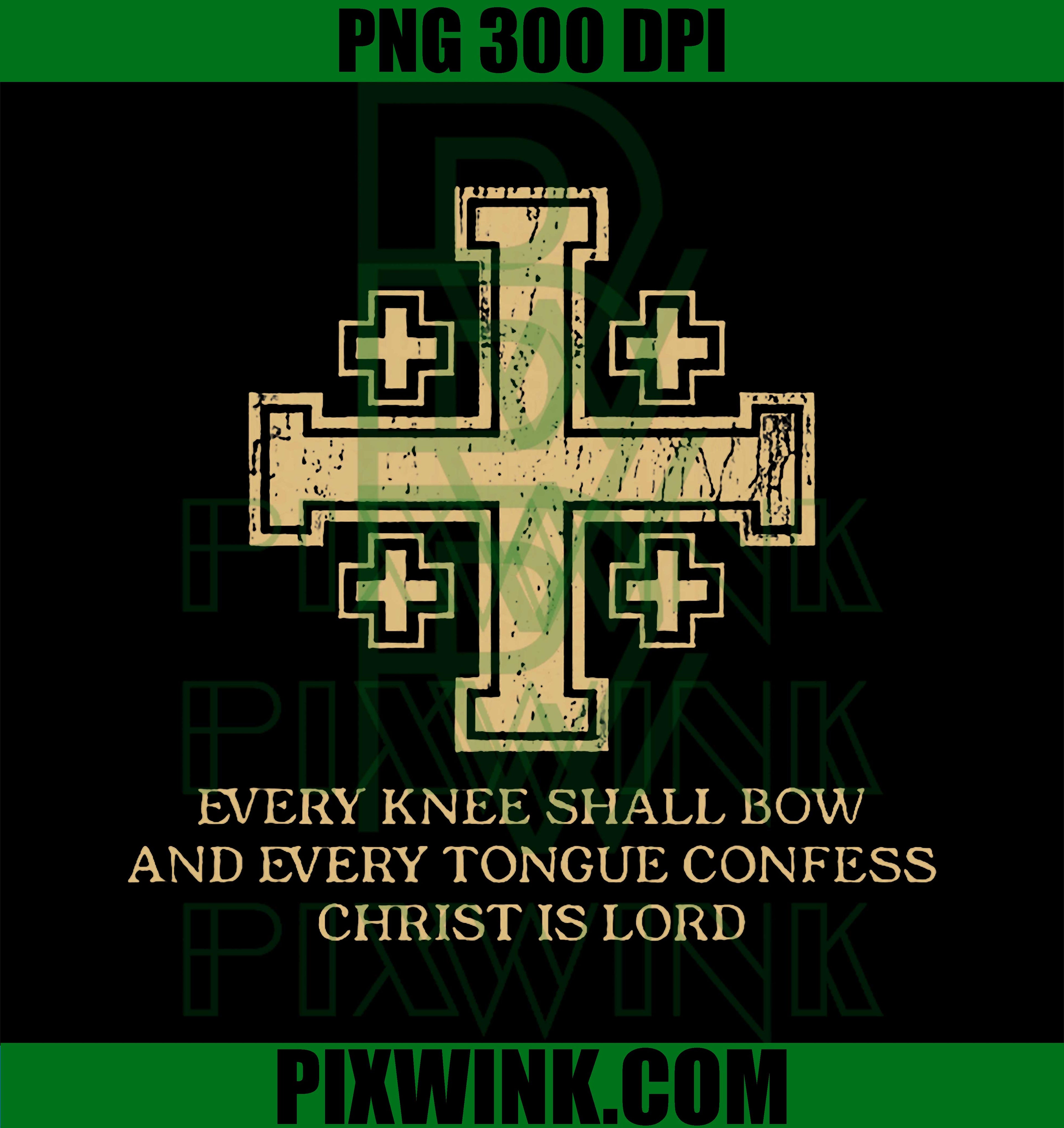 Every Knee Shall Bow And Every PNG, Tongue Confess Christ Is Lord PNG