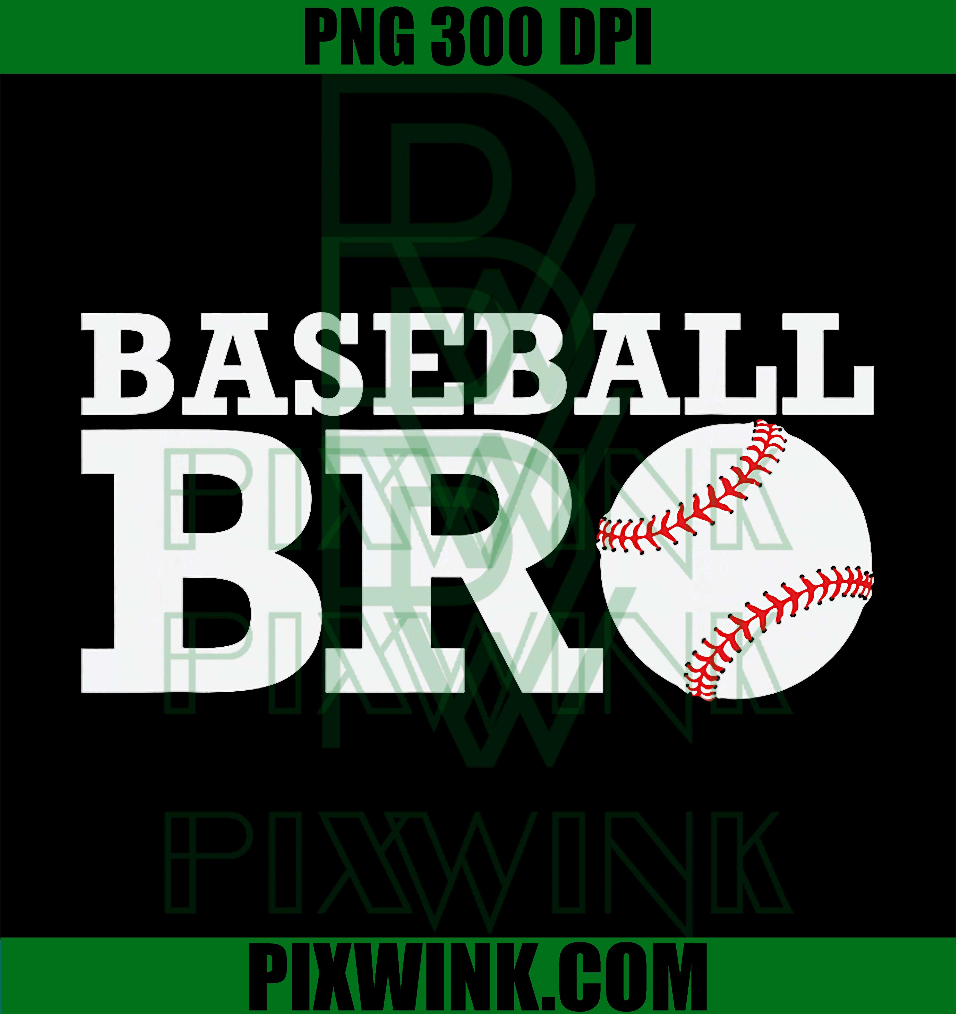 Baseball Bro Team PNG, Ball Sports Fan Graphic PNG