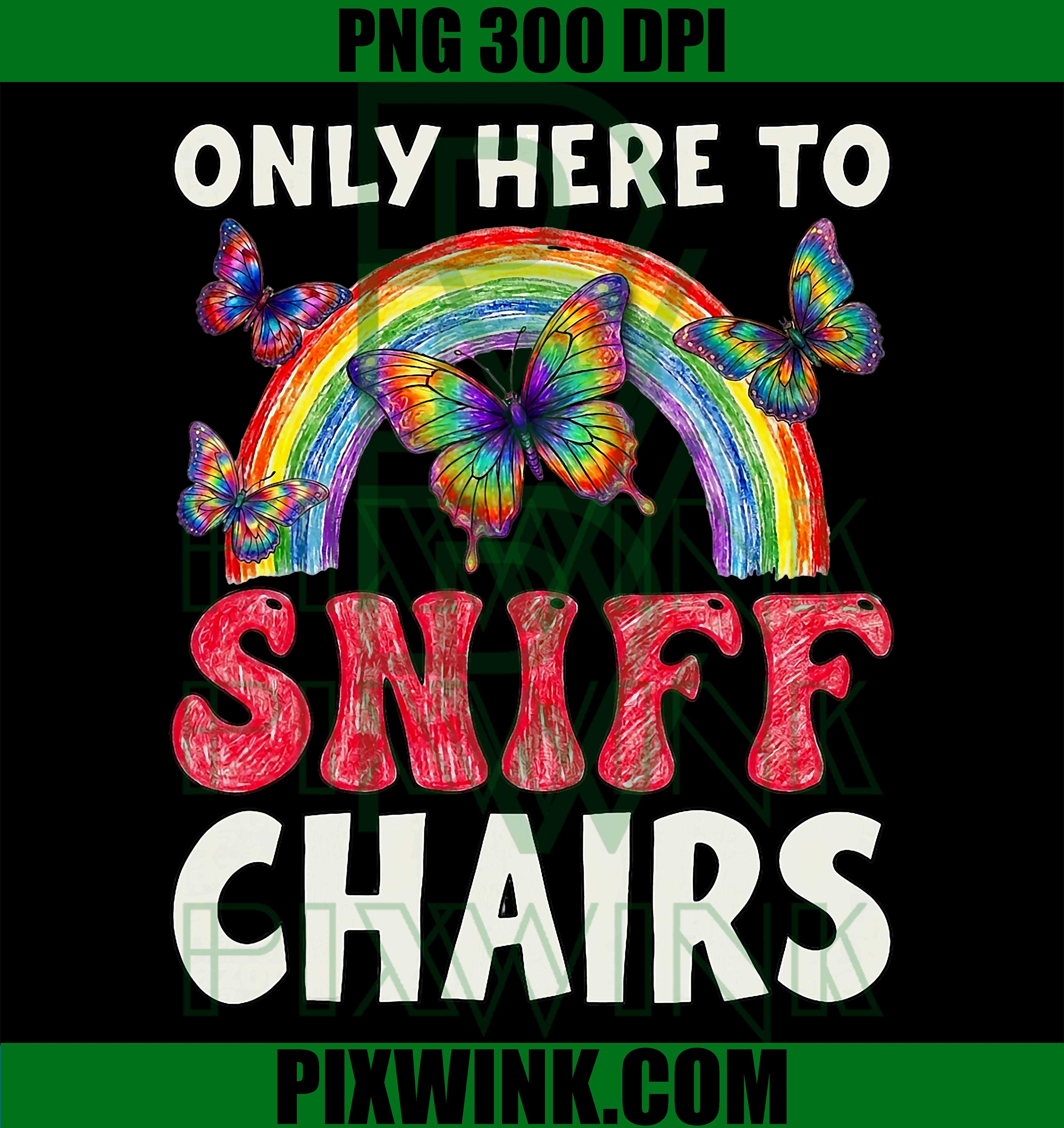 Sniff Chair PNG, Funny Embarrassing Meme PNG Inappropriate Humor Design