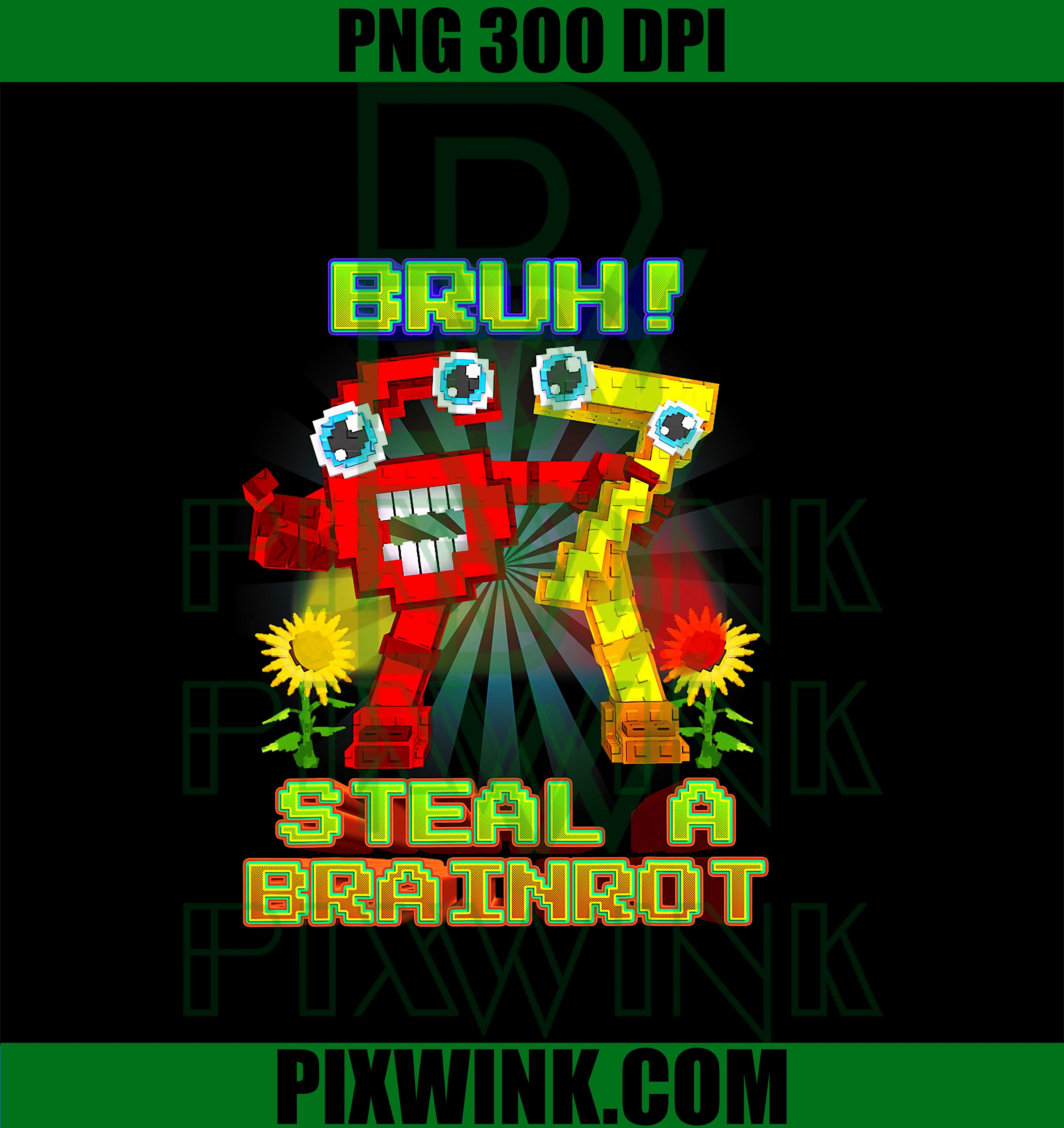 Bruh Secret 67 Six Seven 6-7 Brainrot PNG