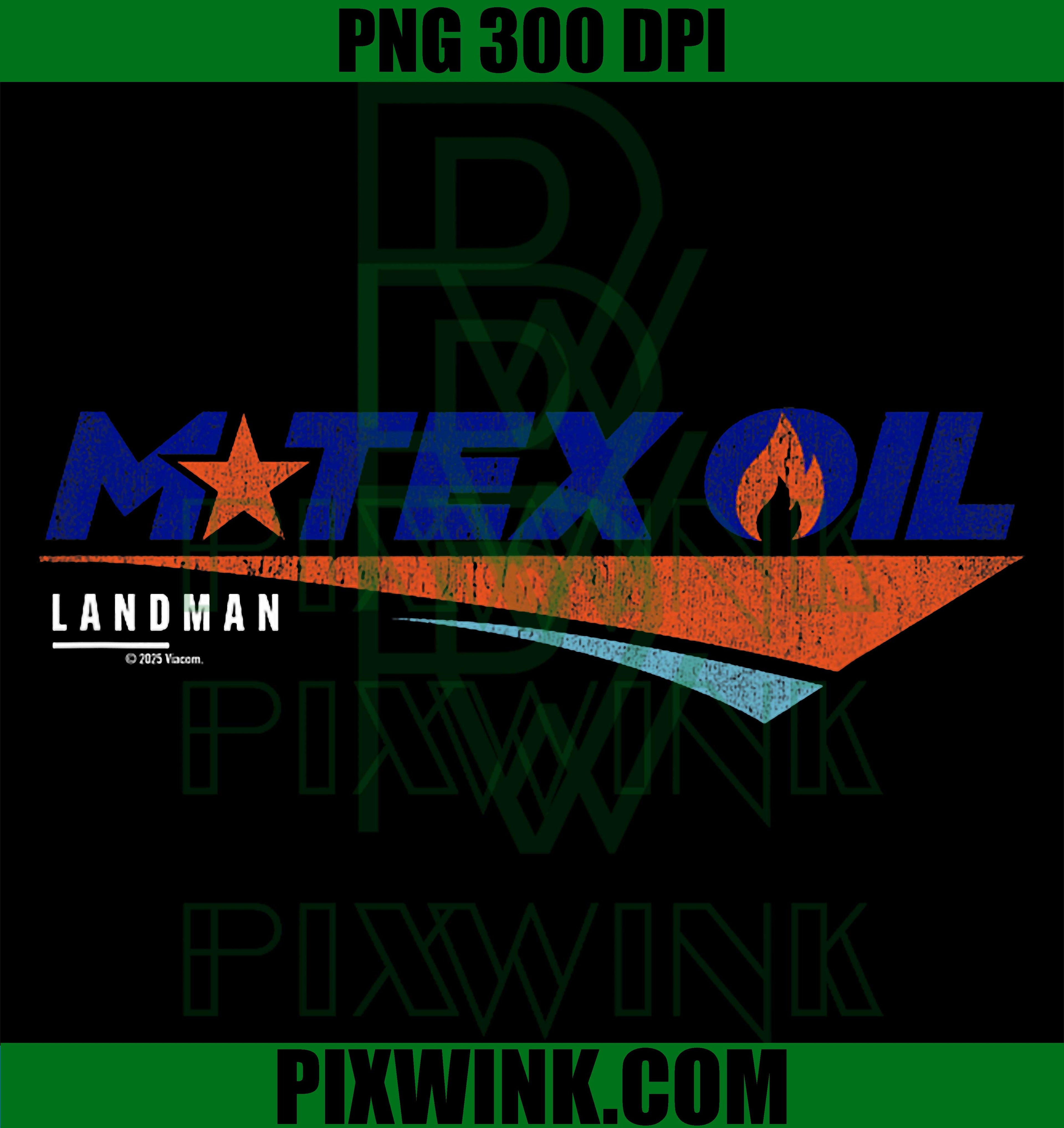 Landman MTEX Oil PNG, Official Licensed Energy Design PNG
