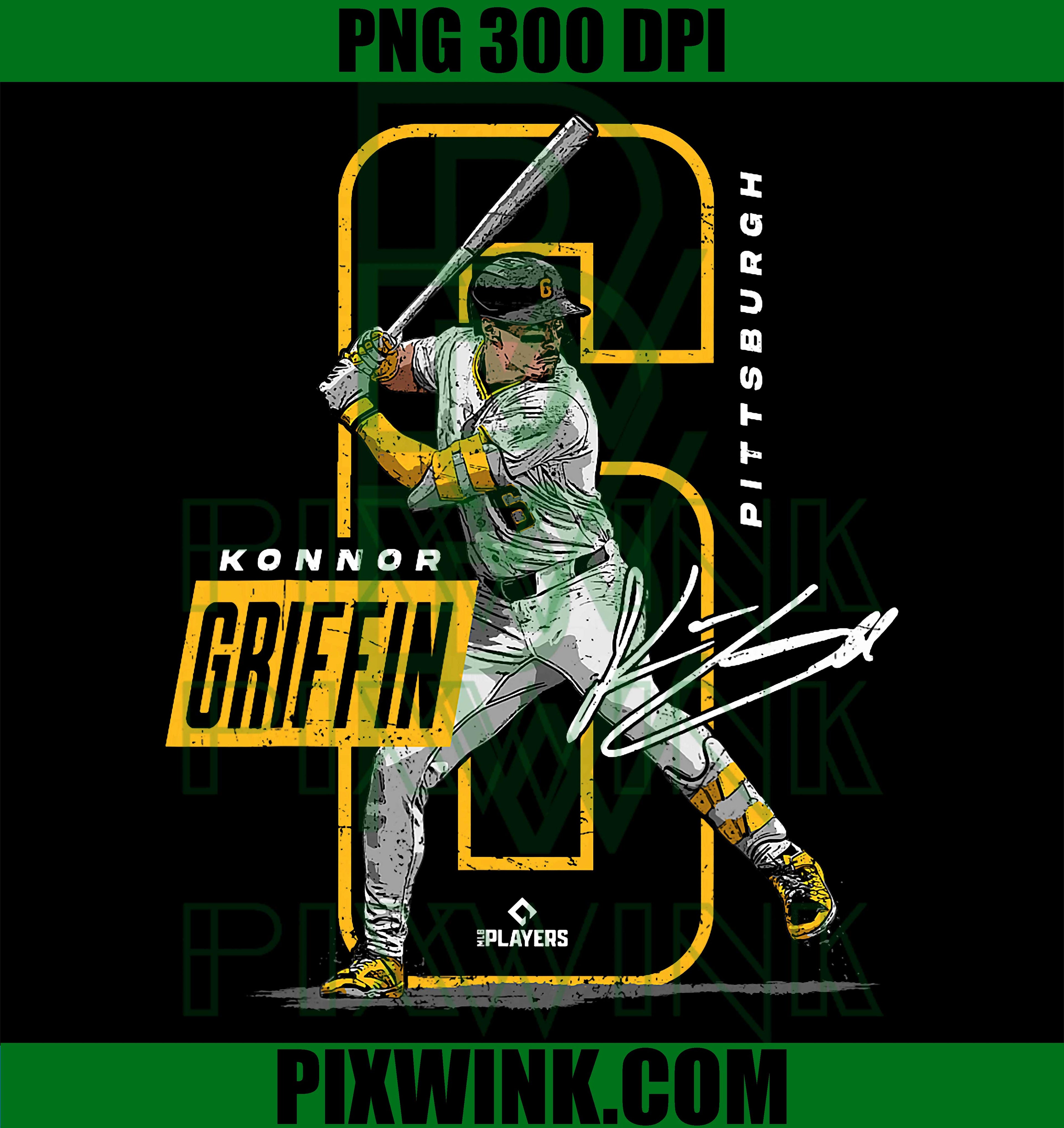 Konnor Griffin MLB Pittsburgh PNG, Baseball Player KOG202M PNG Sports Design