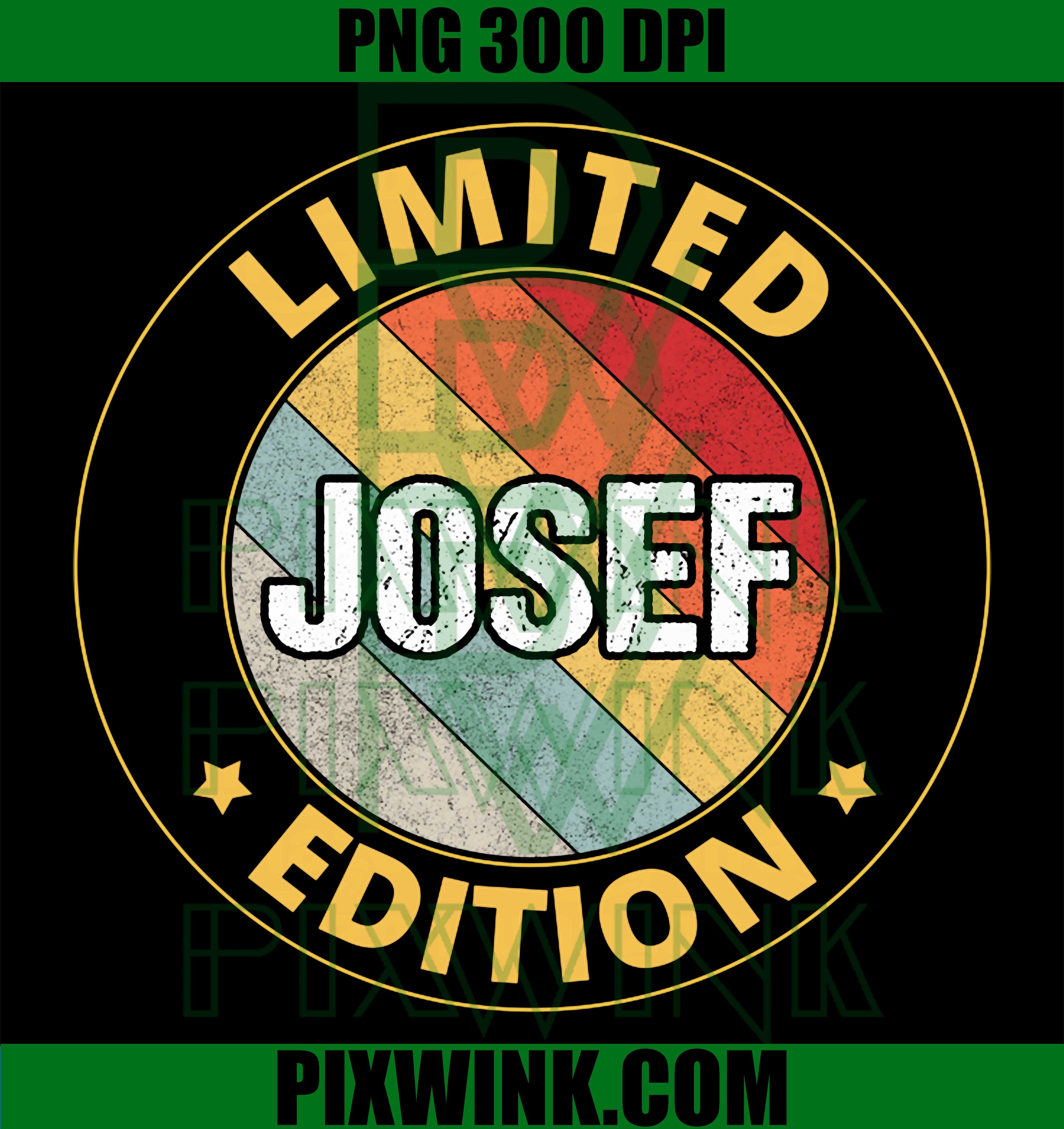Josef Name PNG, Name Design PNG, Personalized PNG