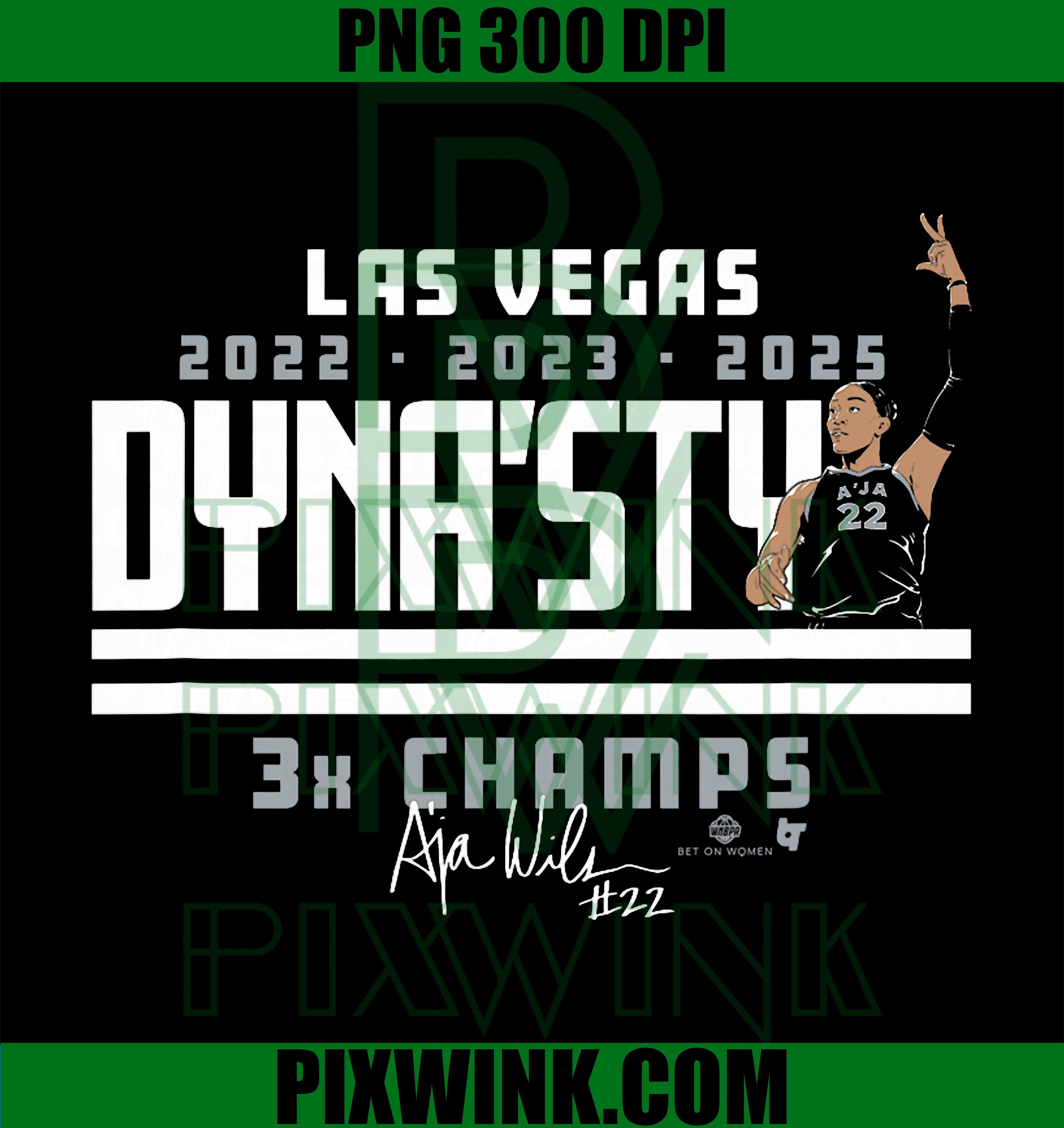 A'ja Wilson, DYNA'STY, Las Vegas Women's Basketball PNG