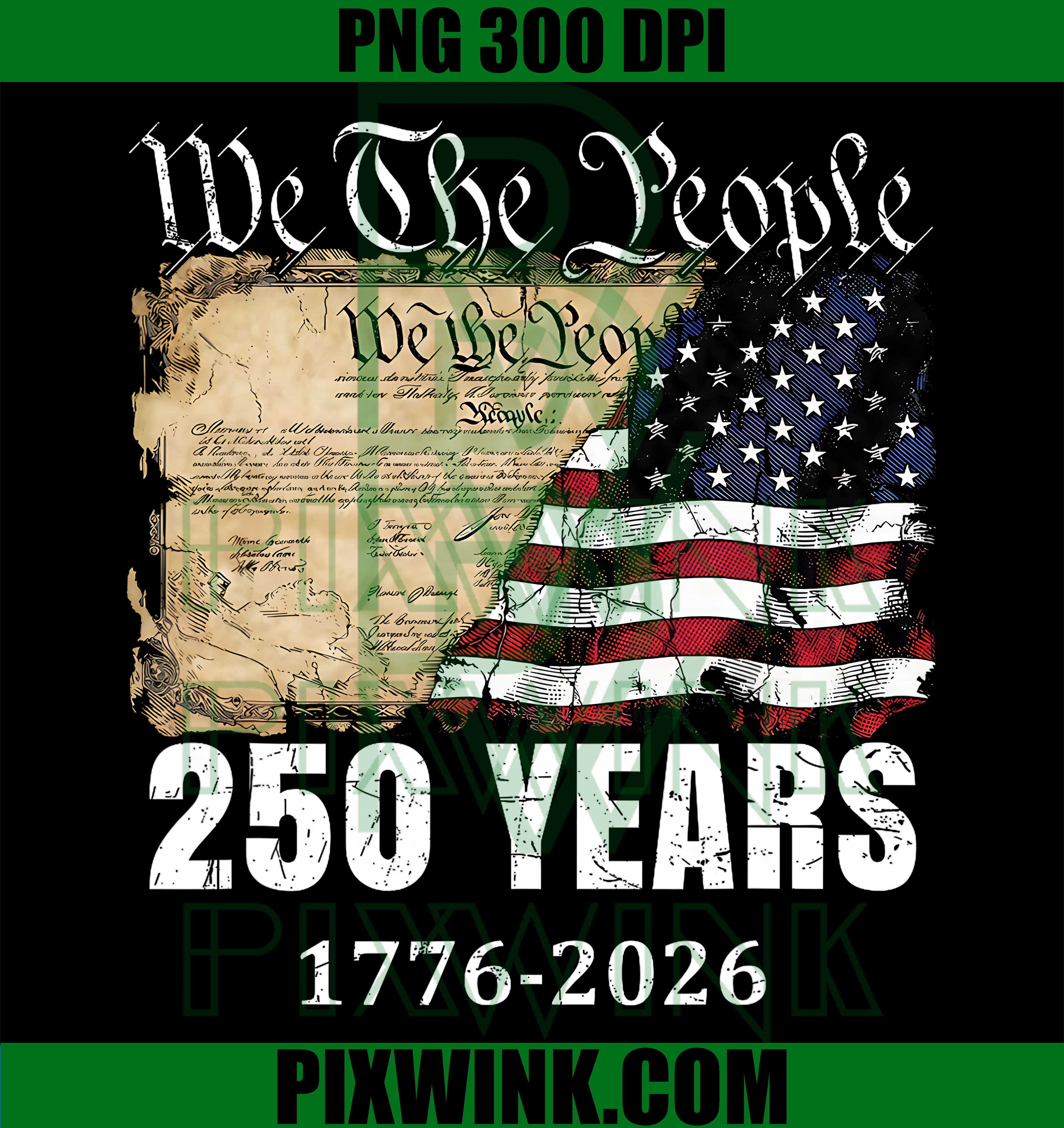 250 Years America Anniversary PNG,250th Independence Day Freedom PNG