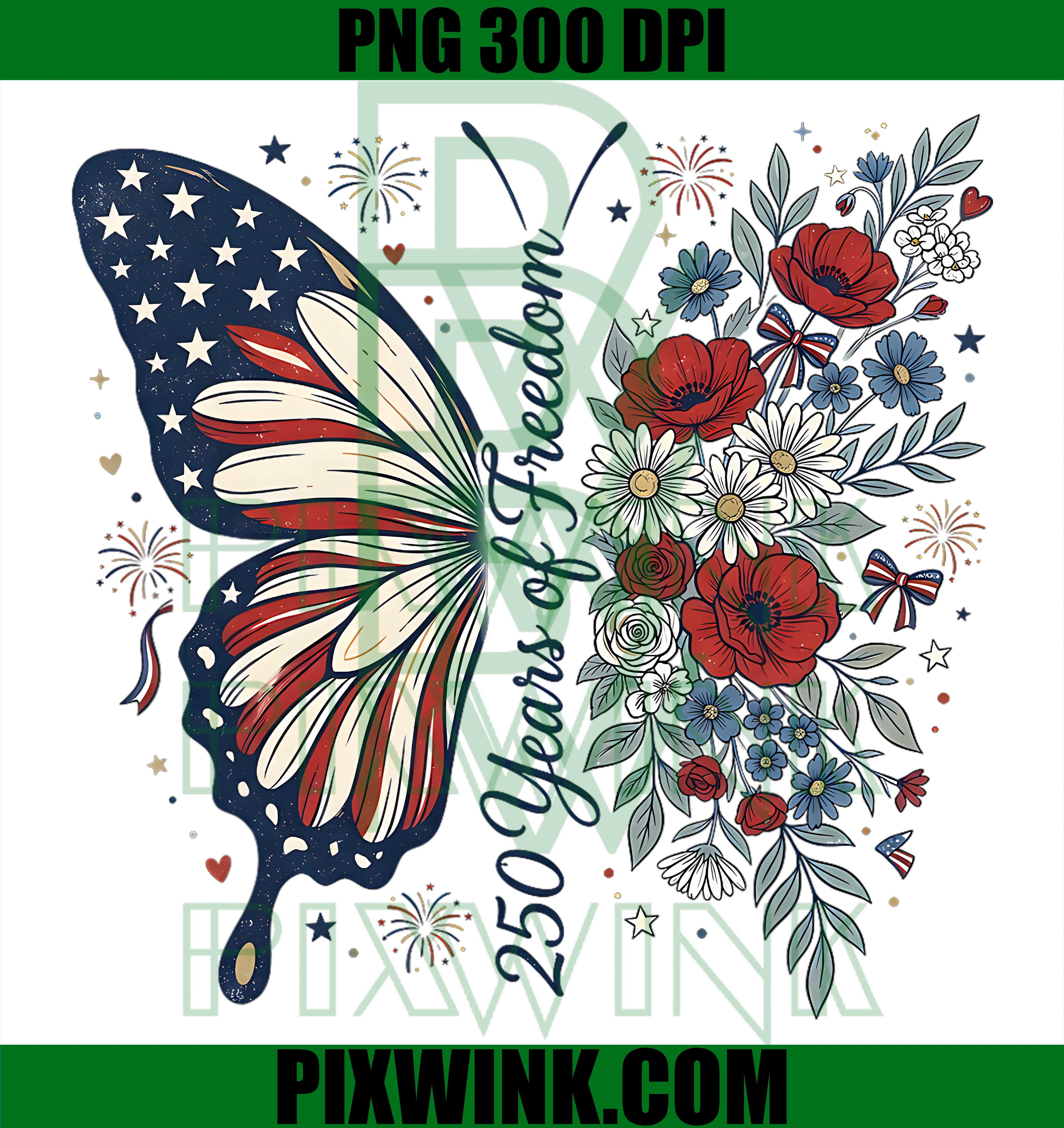 4th July Flag PNG, 250th USA Anniversary PNG, USA Patriotic Flag PNG