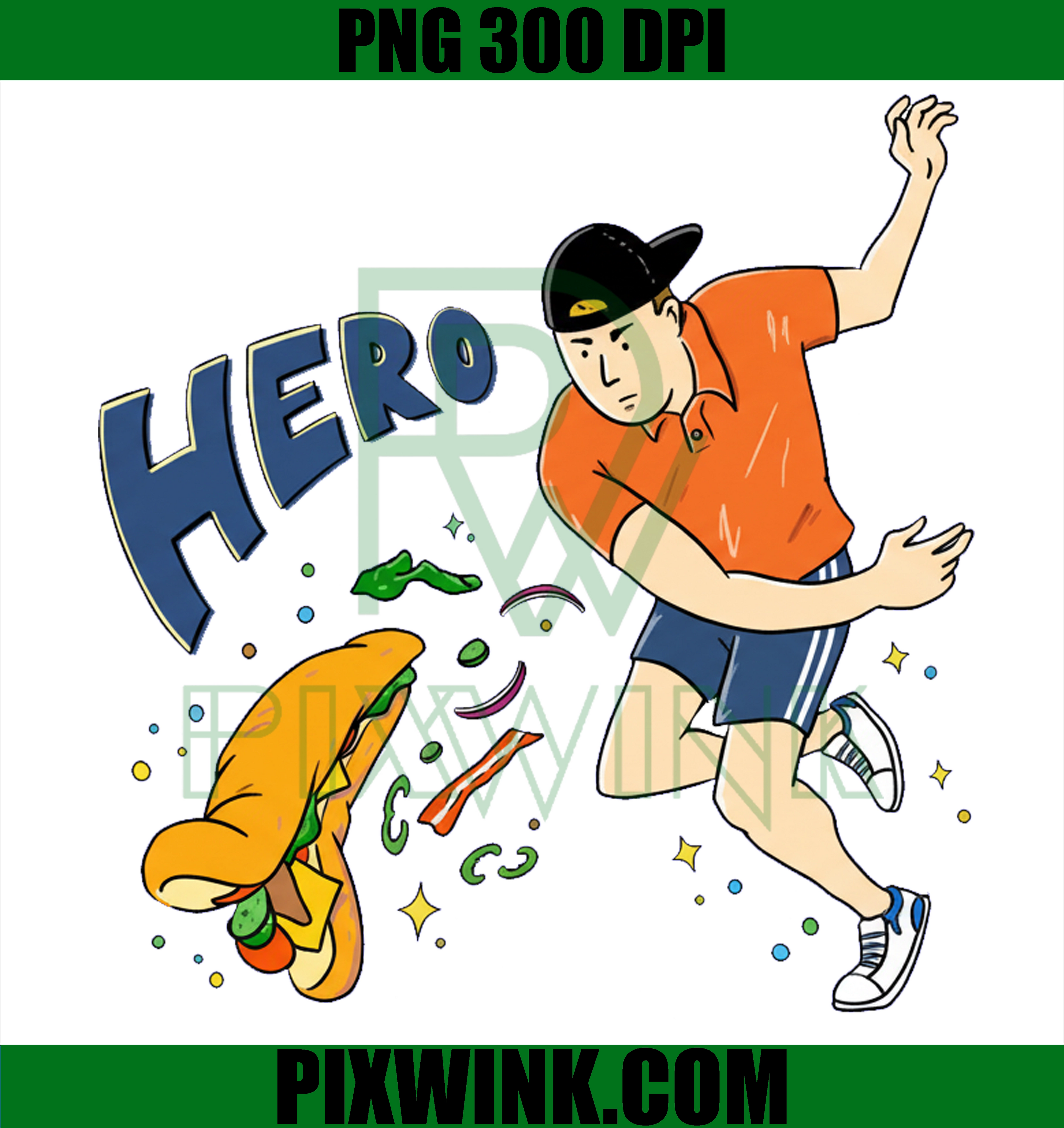 Sandwich Hero Digital Download