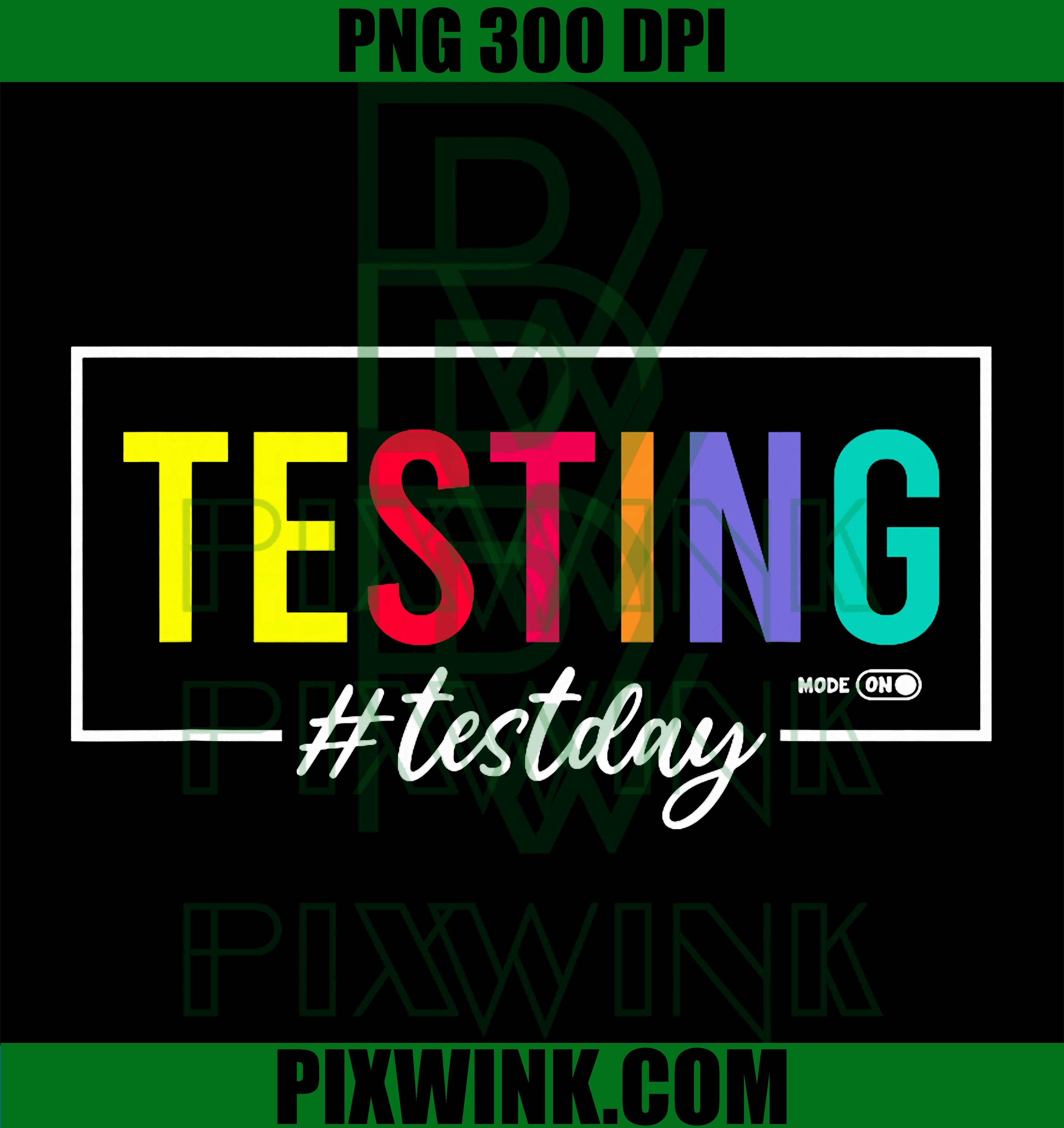 Testing Mode PNG, Test Day PNG Student Teacher Design